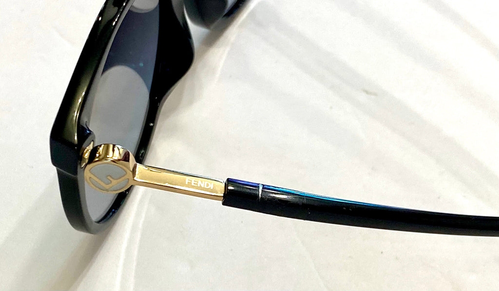 FENDI FF 0362 ACETATE GRADIENT SUNGLASSES