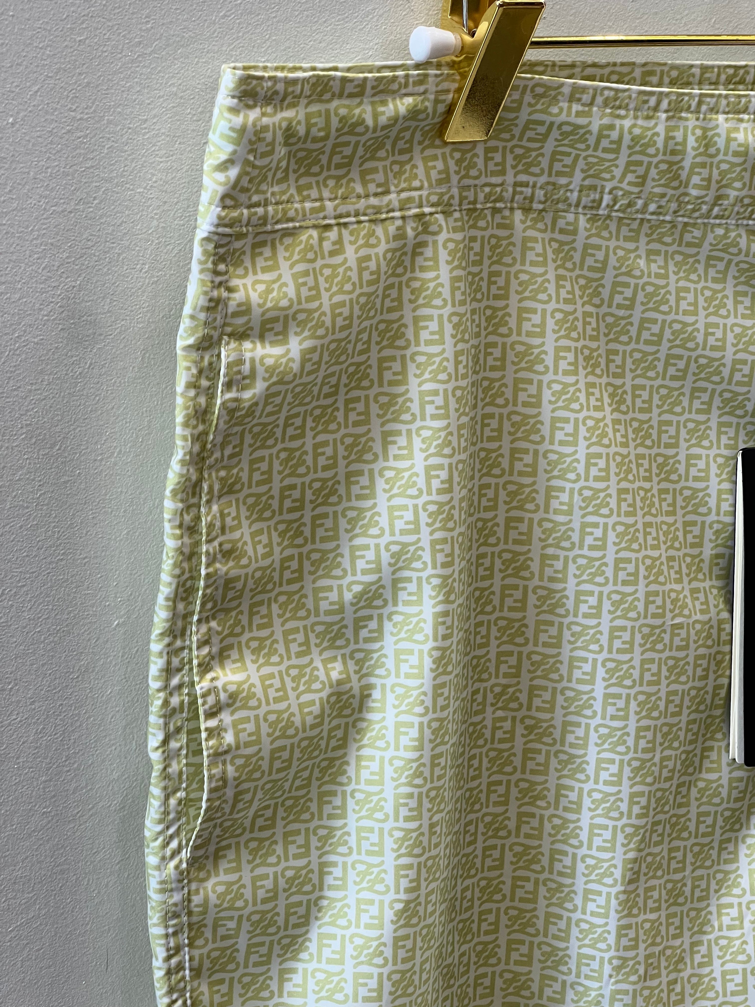 FENDI FF LOGO SWIM SHORTS