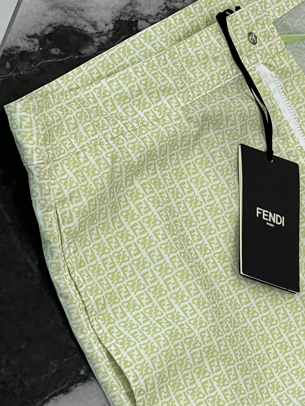 FENDI FF LOGO SWIM SHORTS