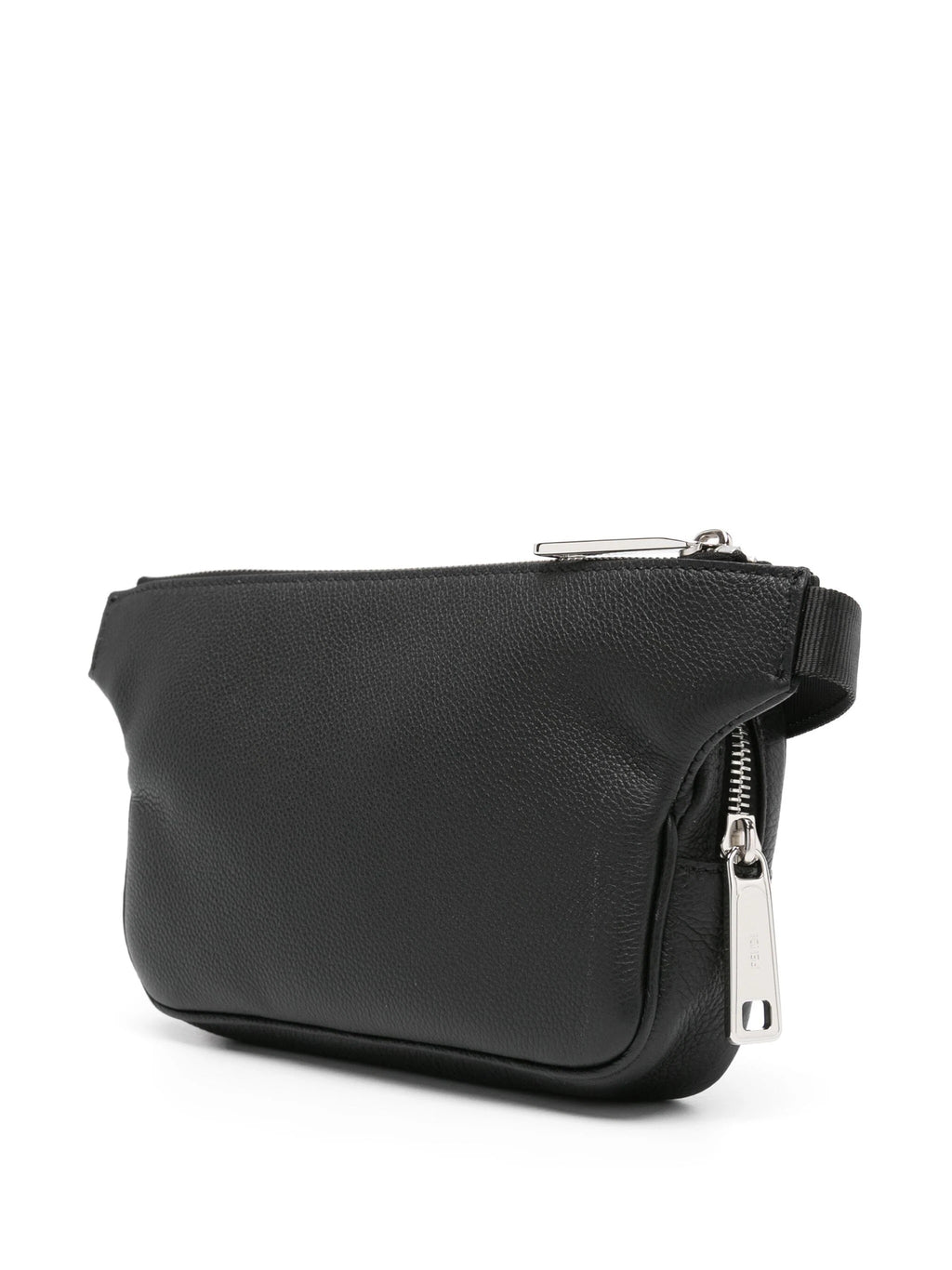 FENDI ROMA LOGO EMBOSSED LEATHER BELT BAG