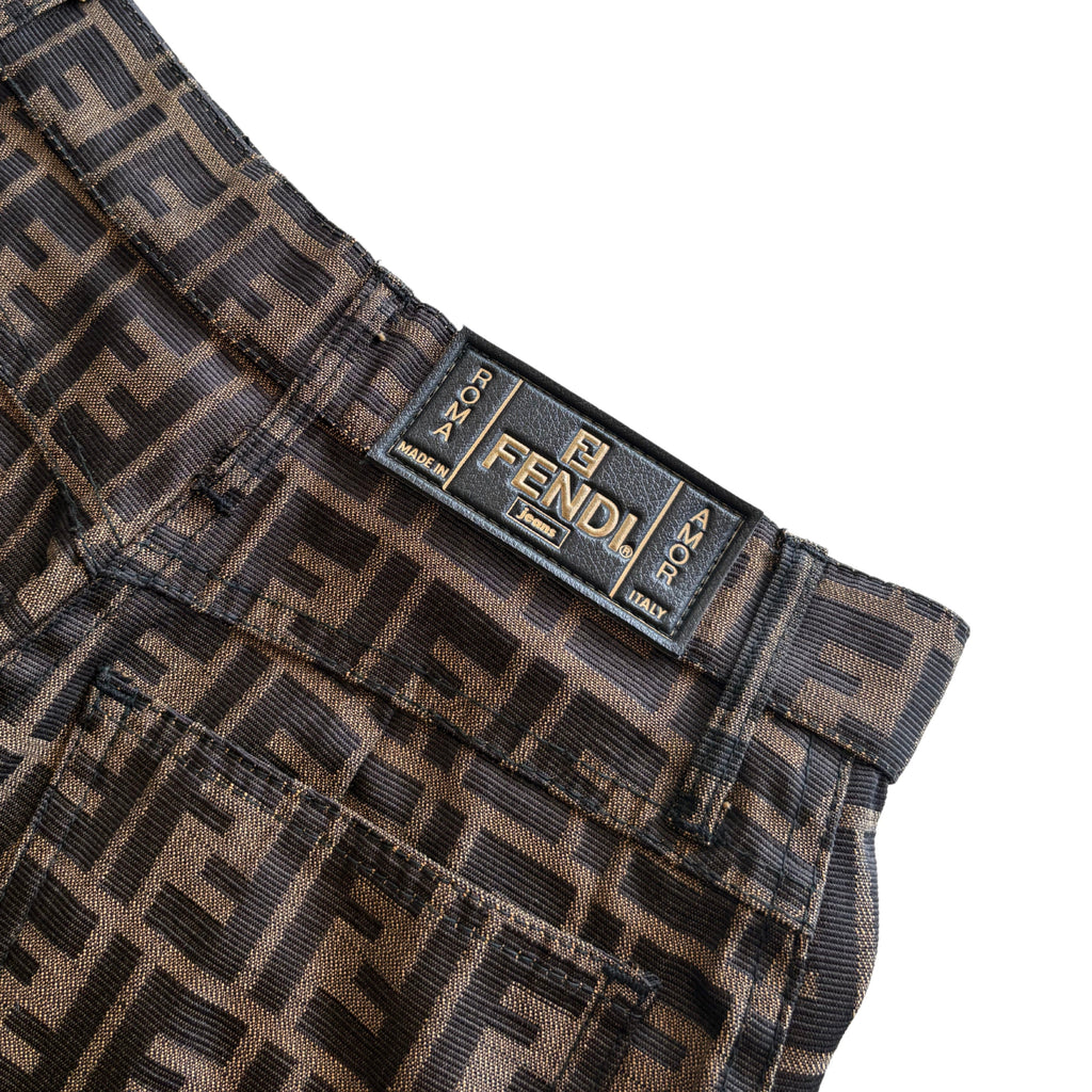 Fendi 'Zucca' Pencil Skirt - Women's 24