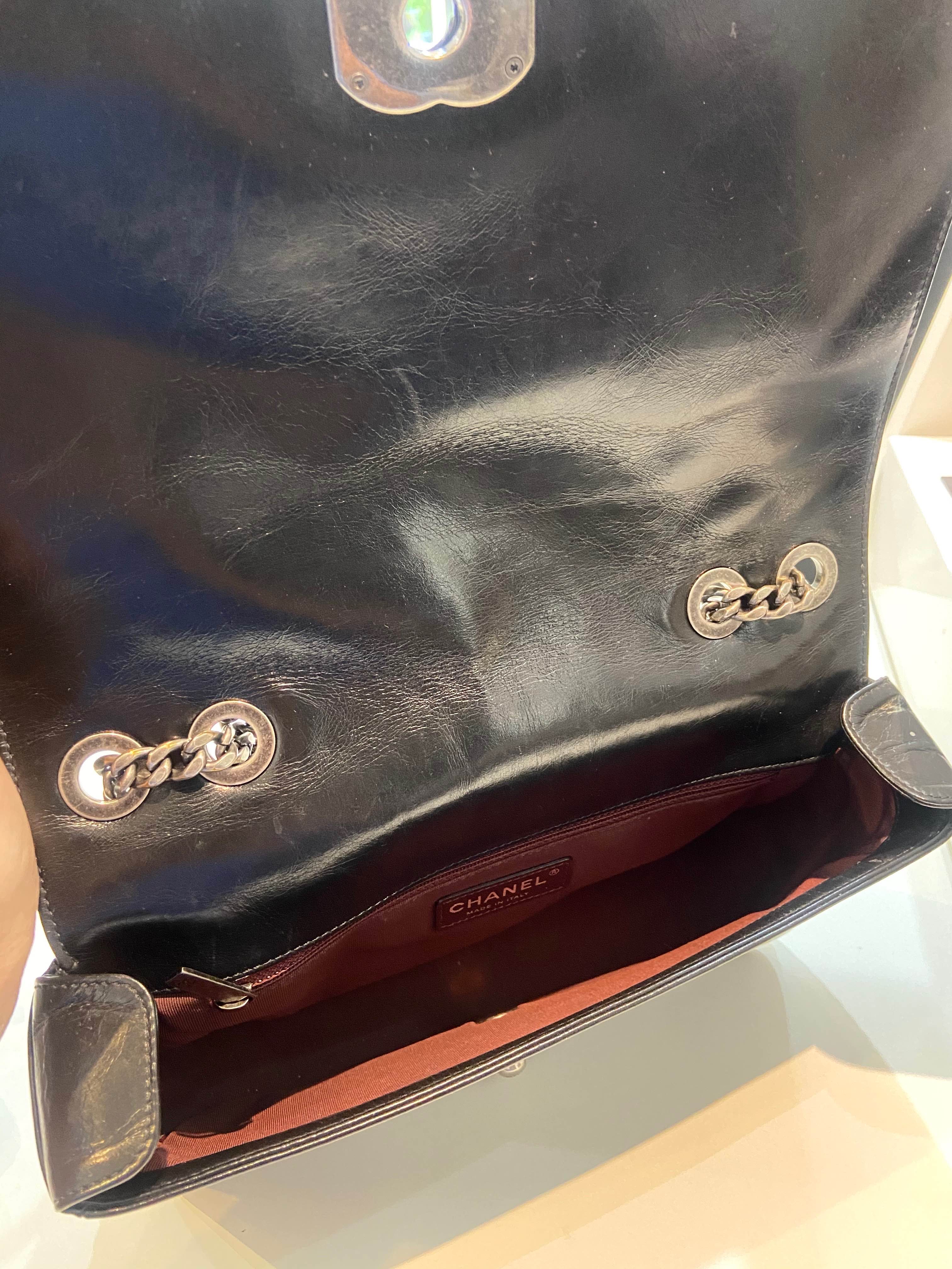 FENDI PEEKABOO SHERLING INTERLACE MEDIUM BAG