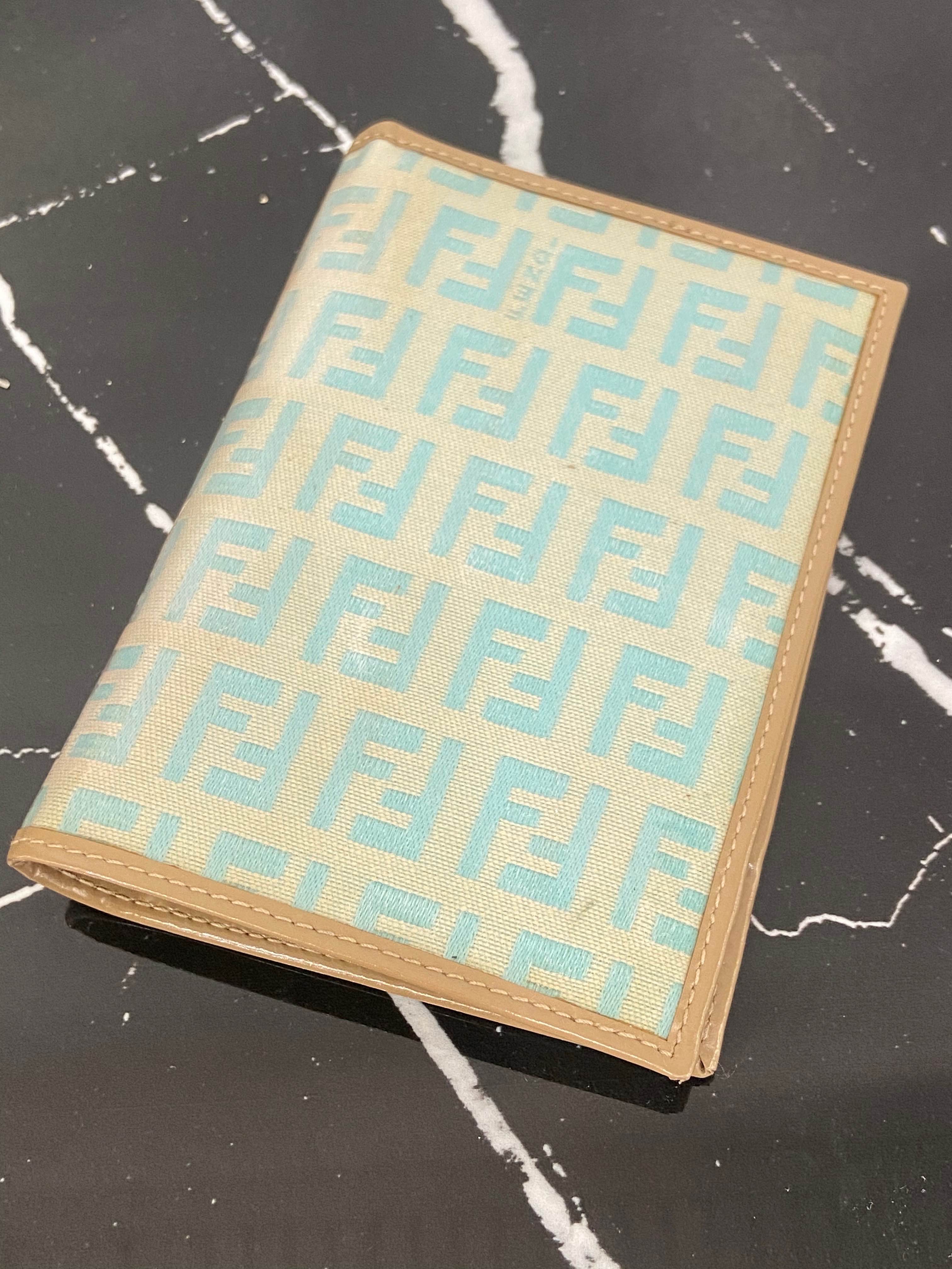 FENDI SMALL FOLDED MONOGRAM WALLET