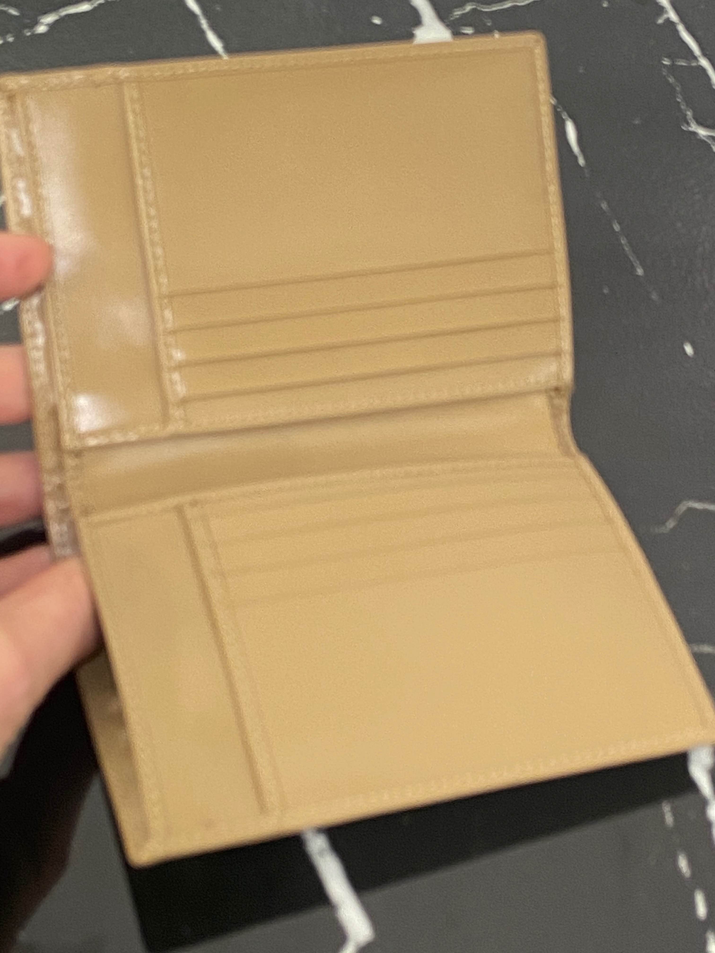 FENDI SMALL FOLDED MONOGRAM WALLET