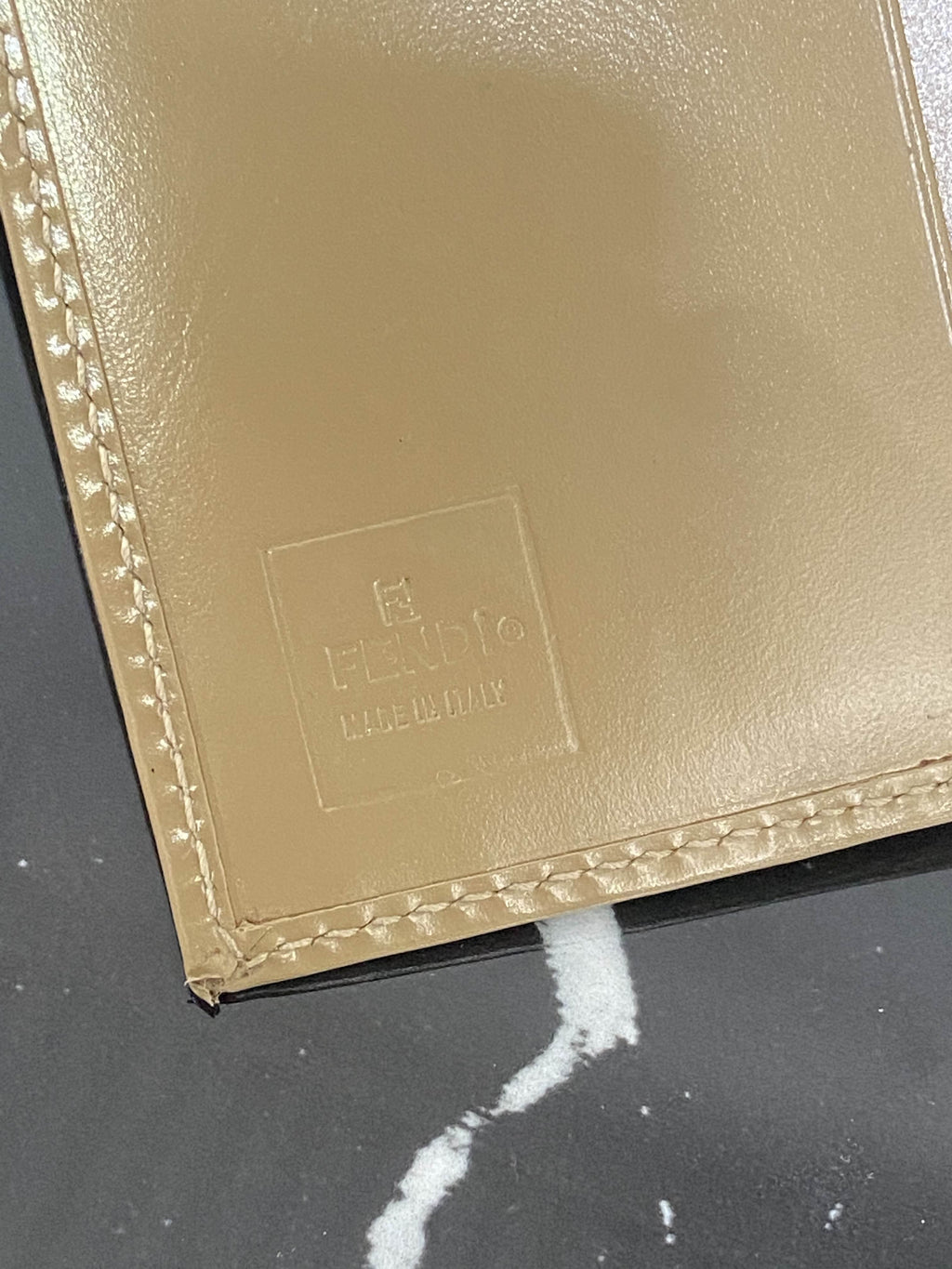 FENDI SMALL FOLDED MONOGRAM WALLET