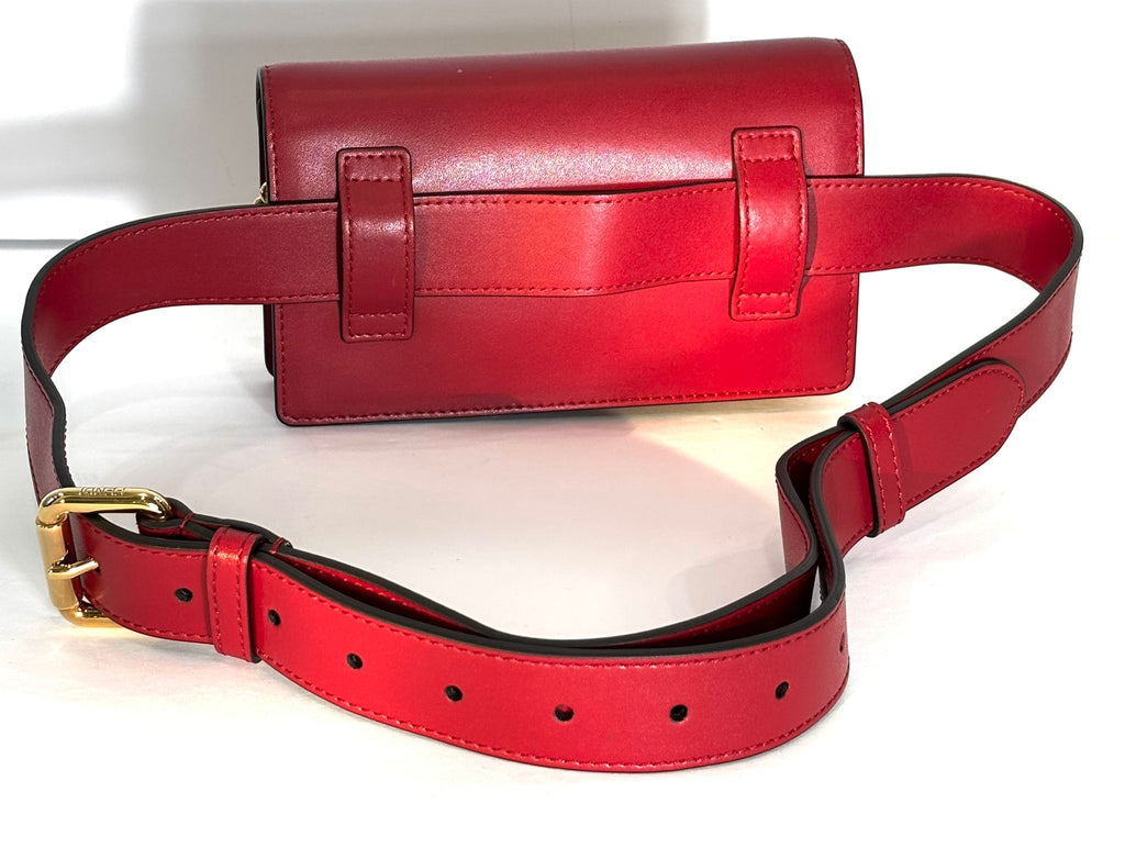 FENDI VITELLO F CONVERTIBLE BELT BAG
