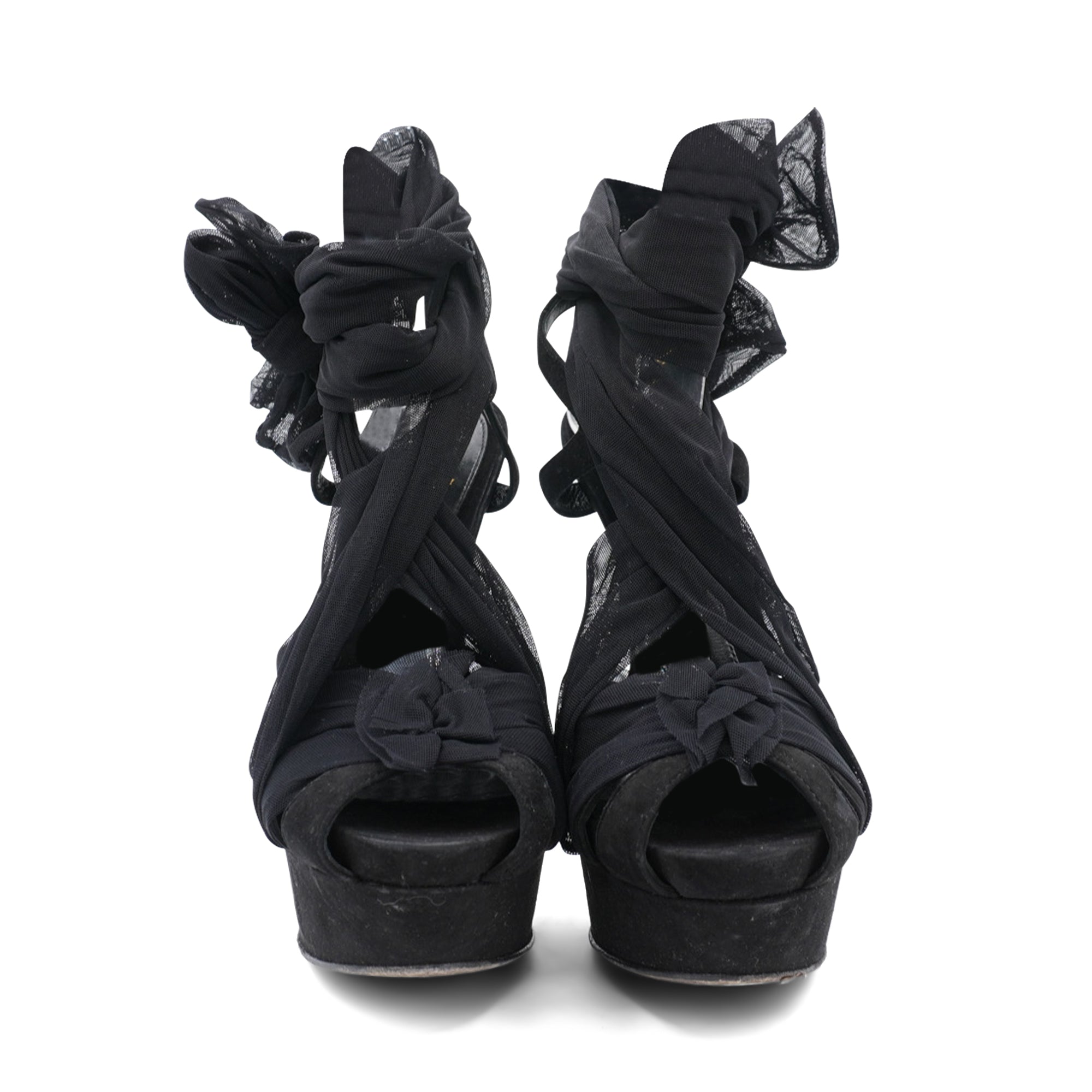 Fendi 'Cinderella' Platform Heels - Women's 38.5