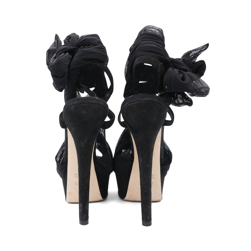 Fendi 'Cinderella' Platform Heels - Women's 38.5