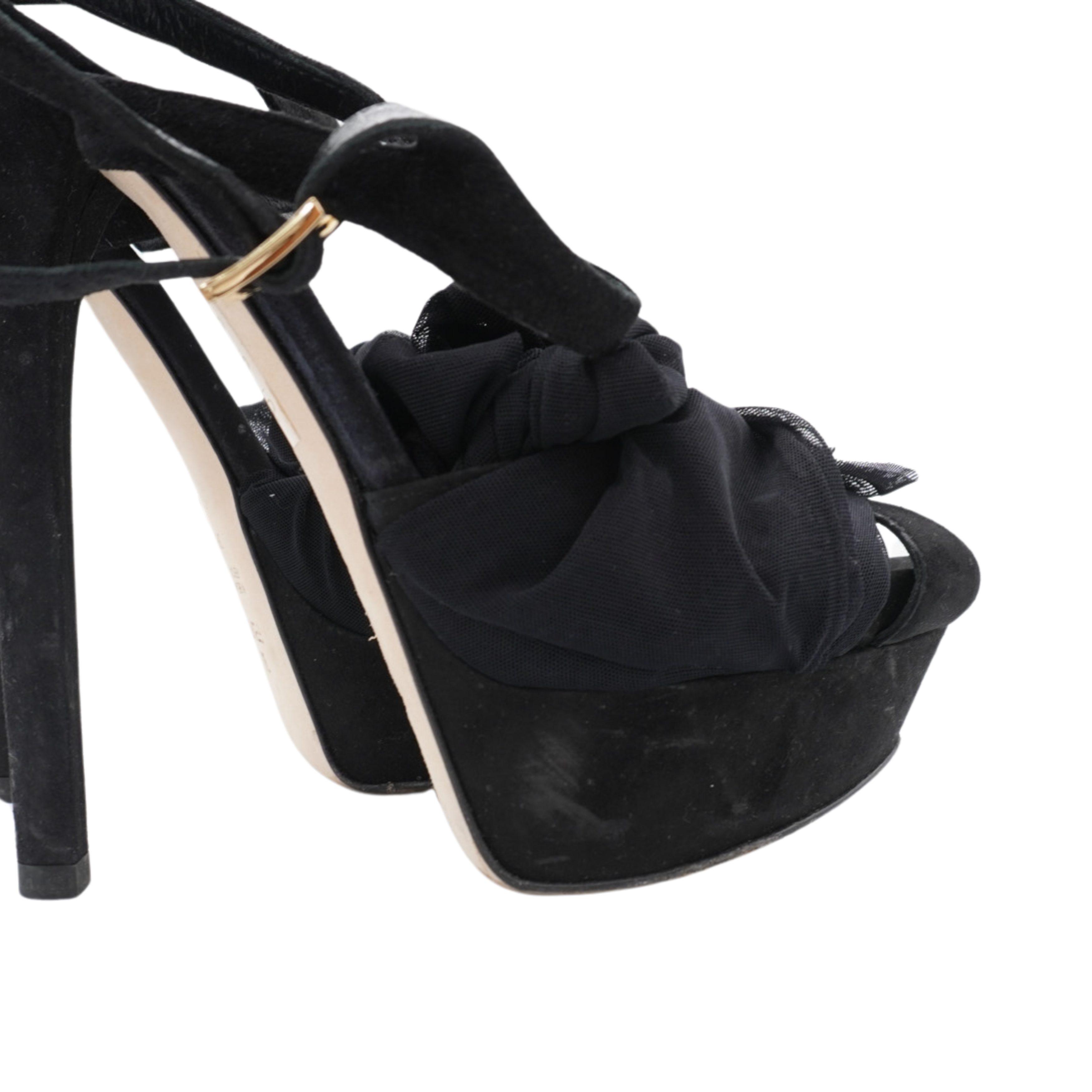 Fendi 'Cinderella' Platform Heels - Women's 38.5
