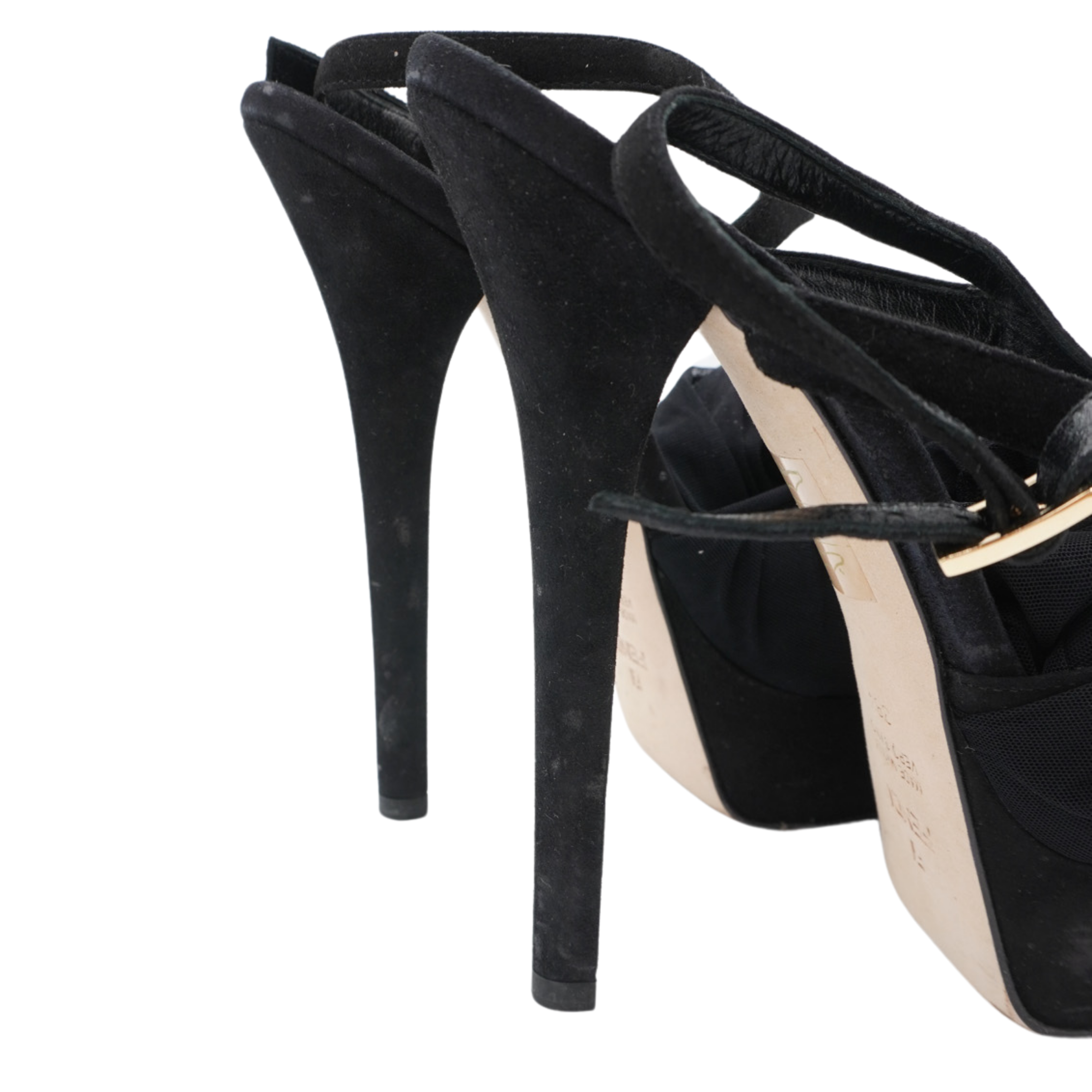 Fendi 'Cinderella' Platform Heels - Women's 38.5