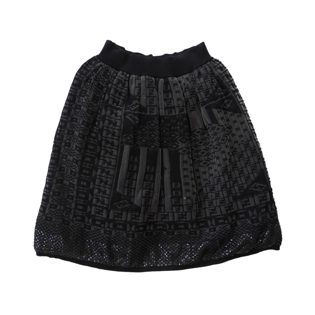 Fendi Monogram Skirt - Women's 38