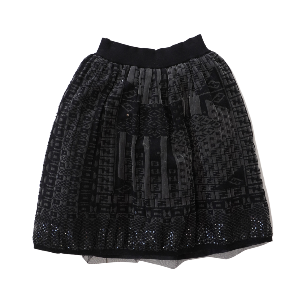 Fendi Monogram Skirt - Women's 38