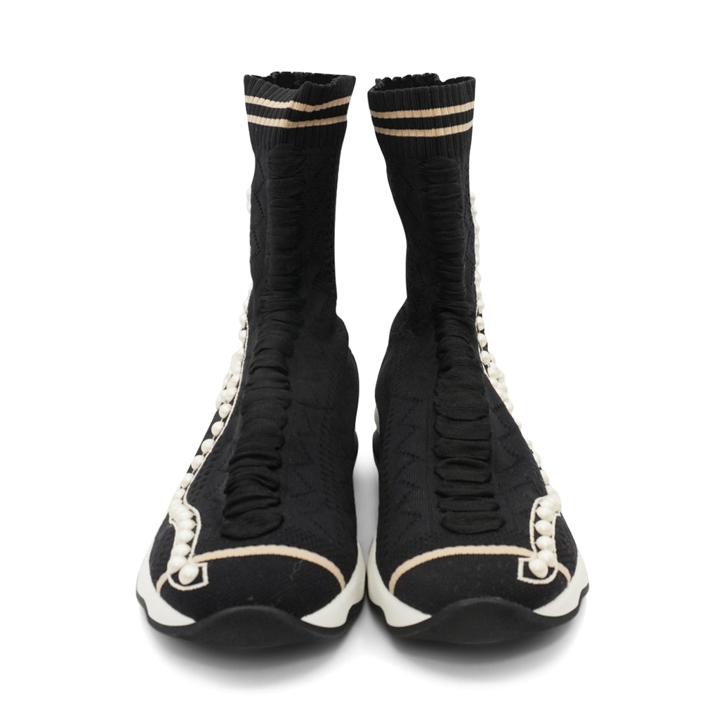 Fendi 'Rockoko' Sock Sneakers - Women's 41