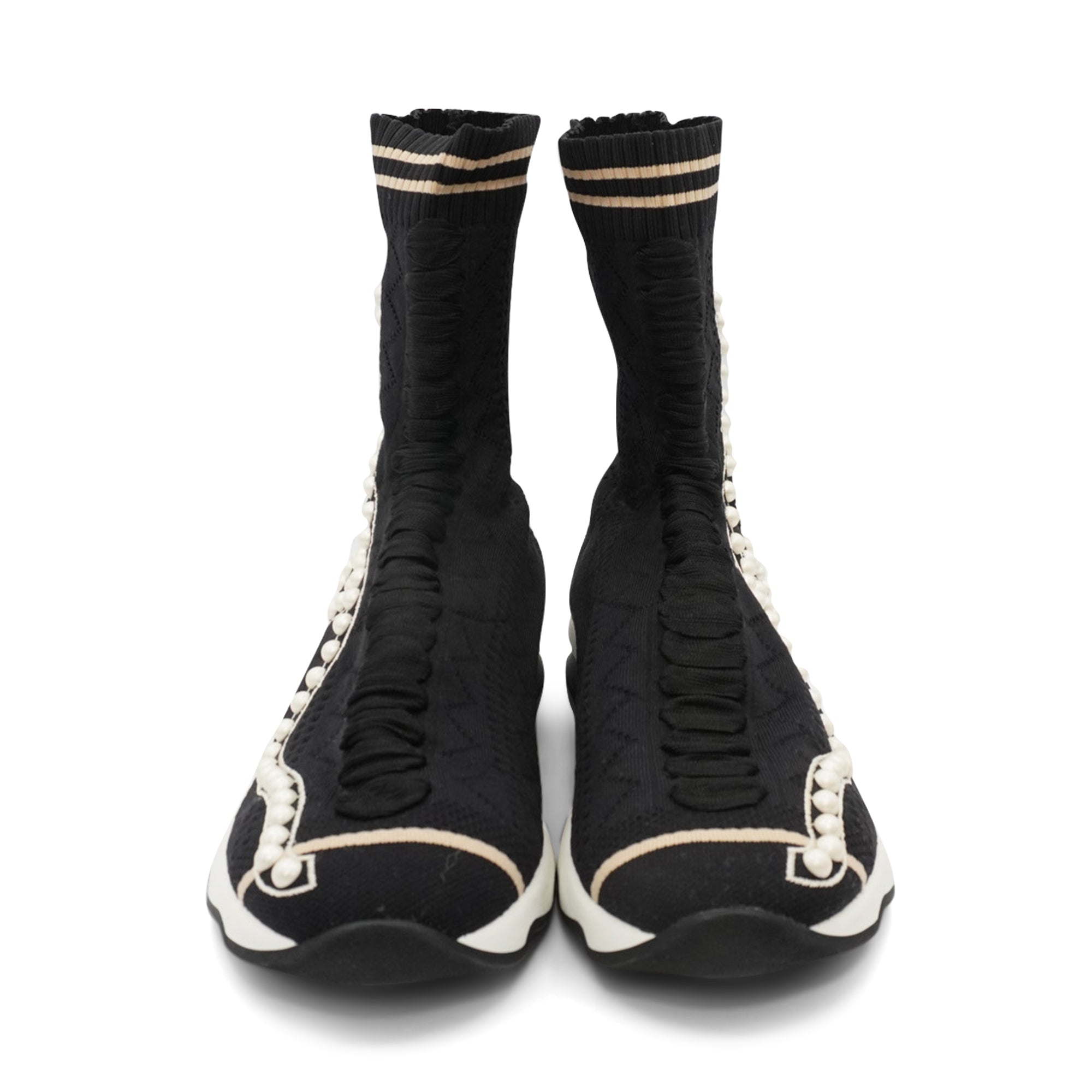 Fendi 'Rockoko' Sock Sneakers - Women's 41