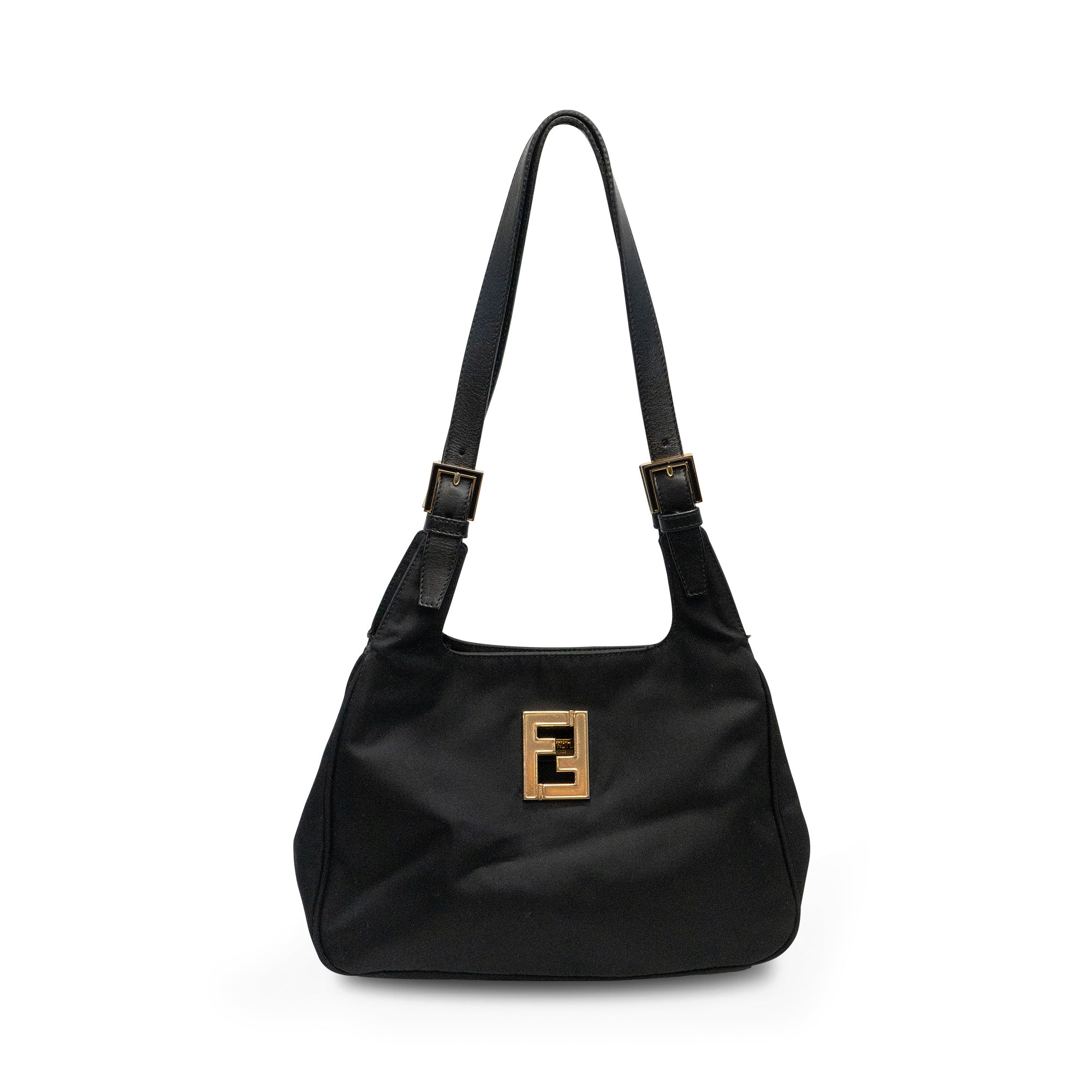 Fendi Nylon 'FF' Shoulder Bag