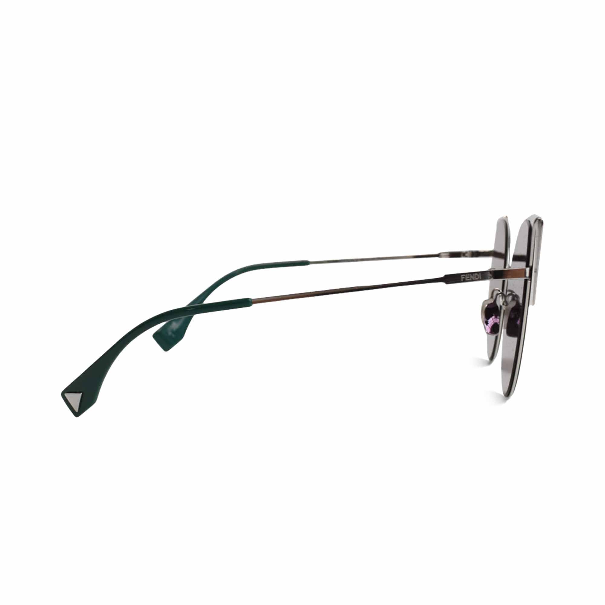 Fendi 'Geometric Cat Eye' Sunglasses