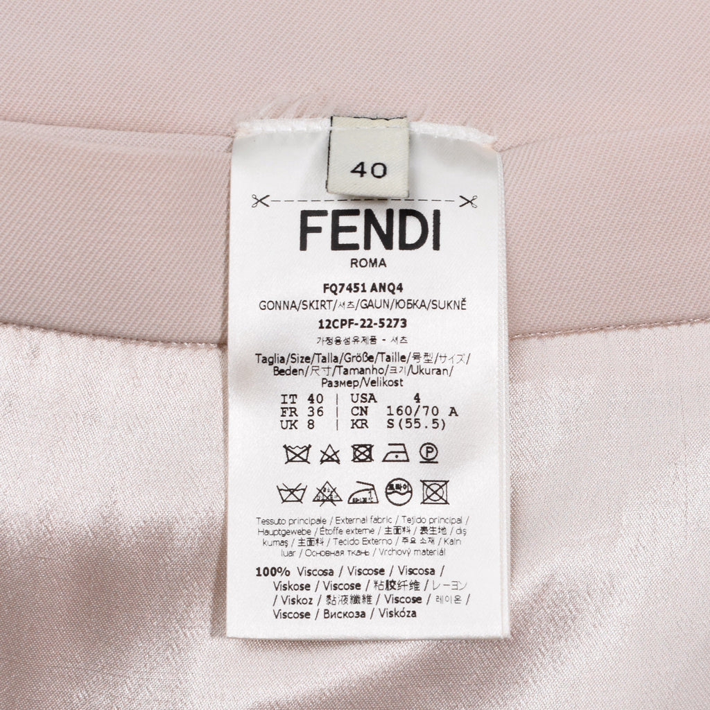 Fendi Satin Skirt Suit - Women's 40/42