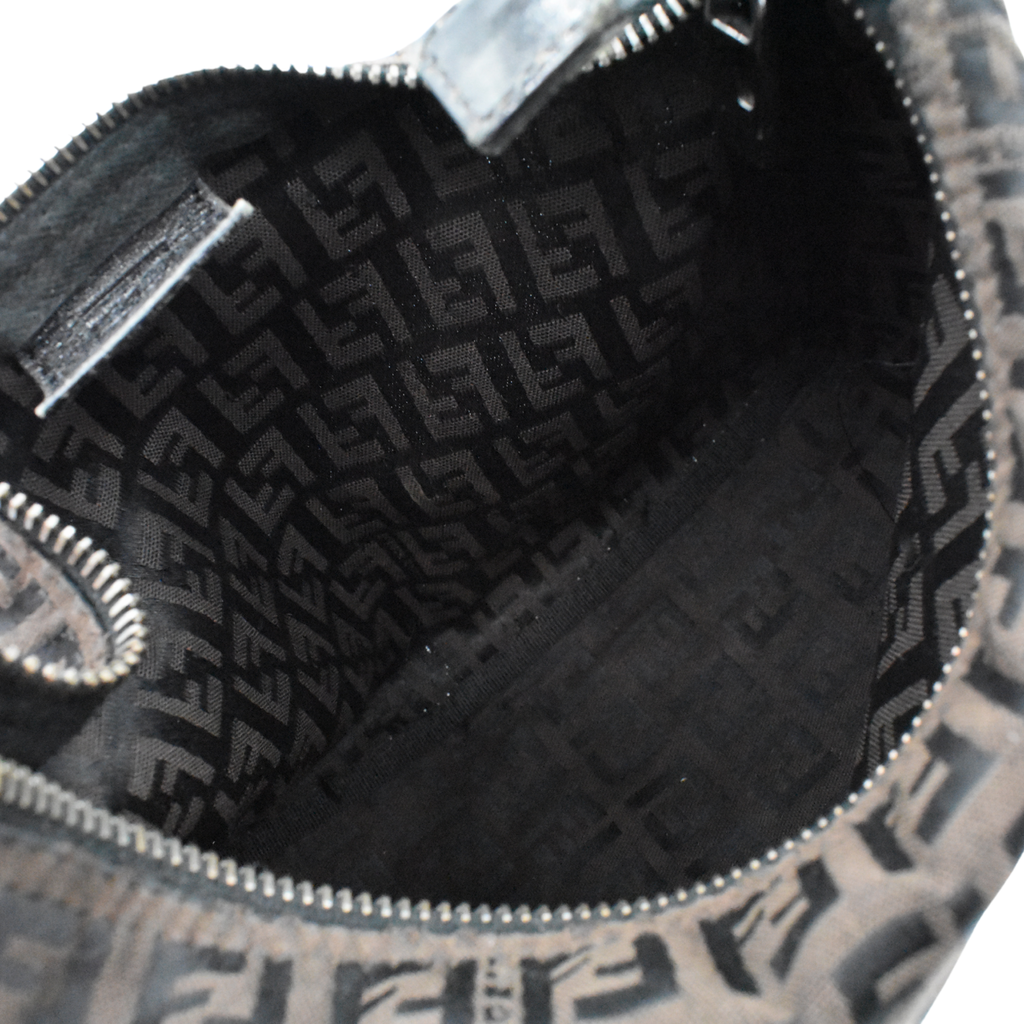 Fendi Zucchino Top Handle Bag