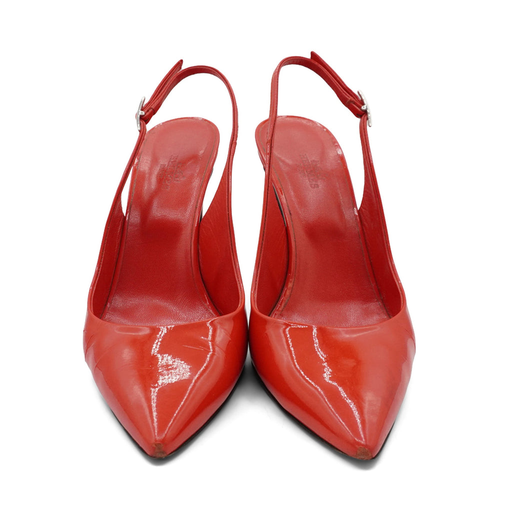 Hermes Slingback Heels - Women's 38