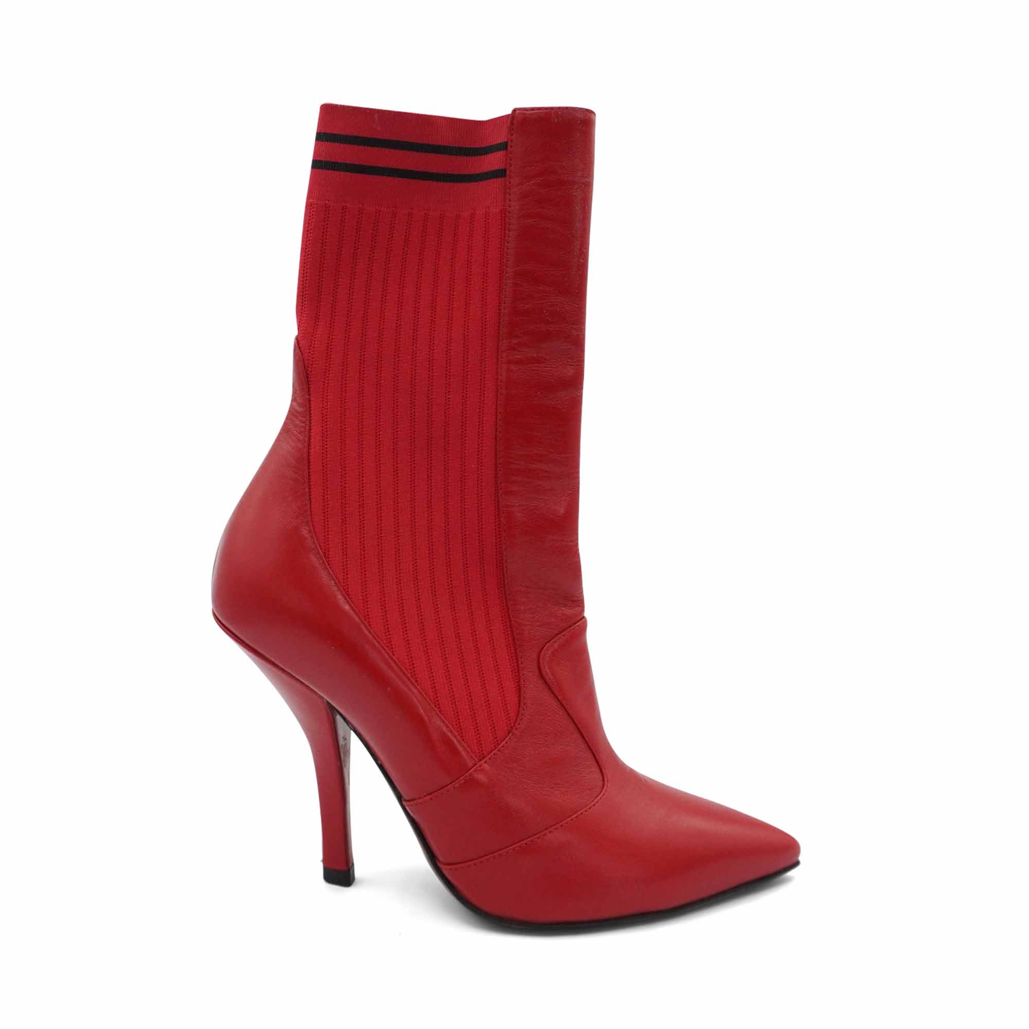 Fendi 'Rockoko' Ankle Boots - Women's 36