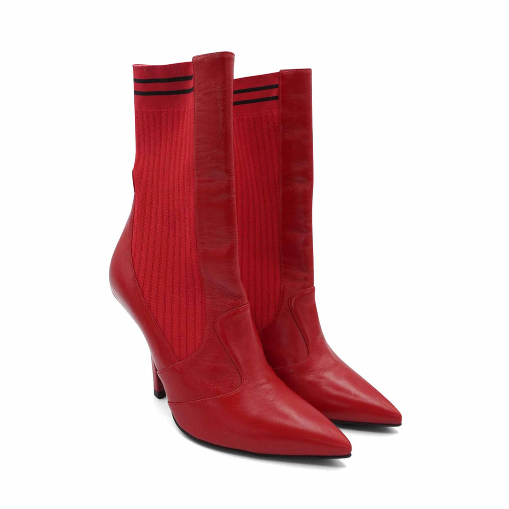 Fendi 'Rockoko' Ankle Boots - Women's 36