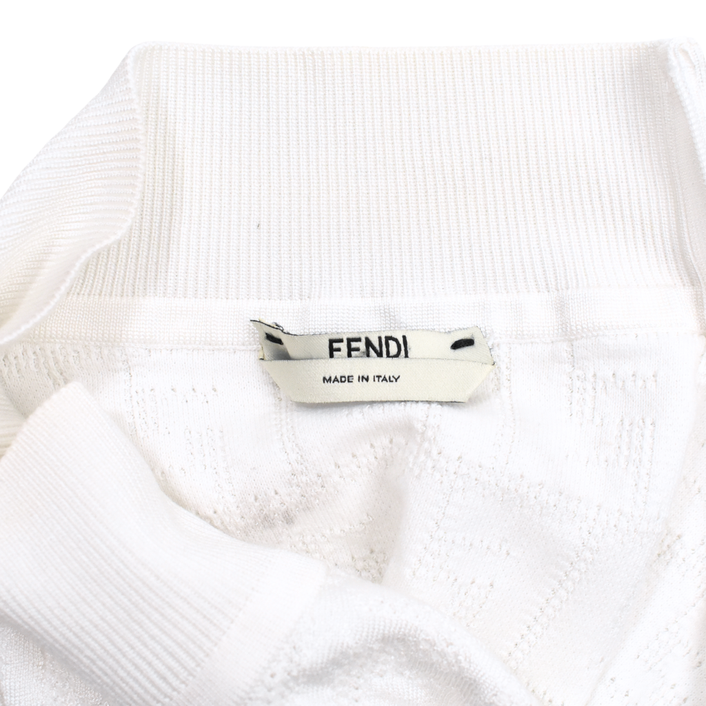 Fendi 'Zucca' Midi Dress - Women's 36