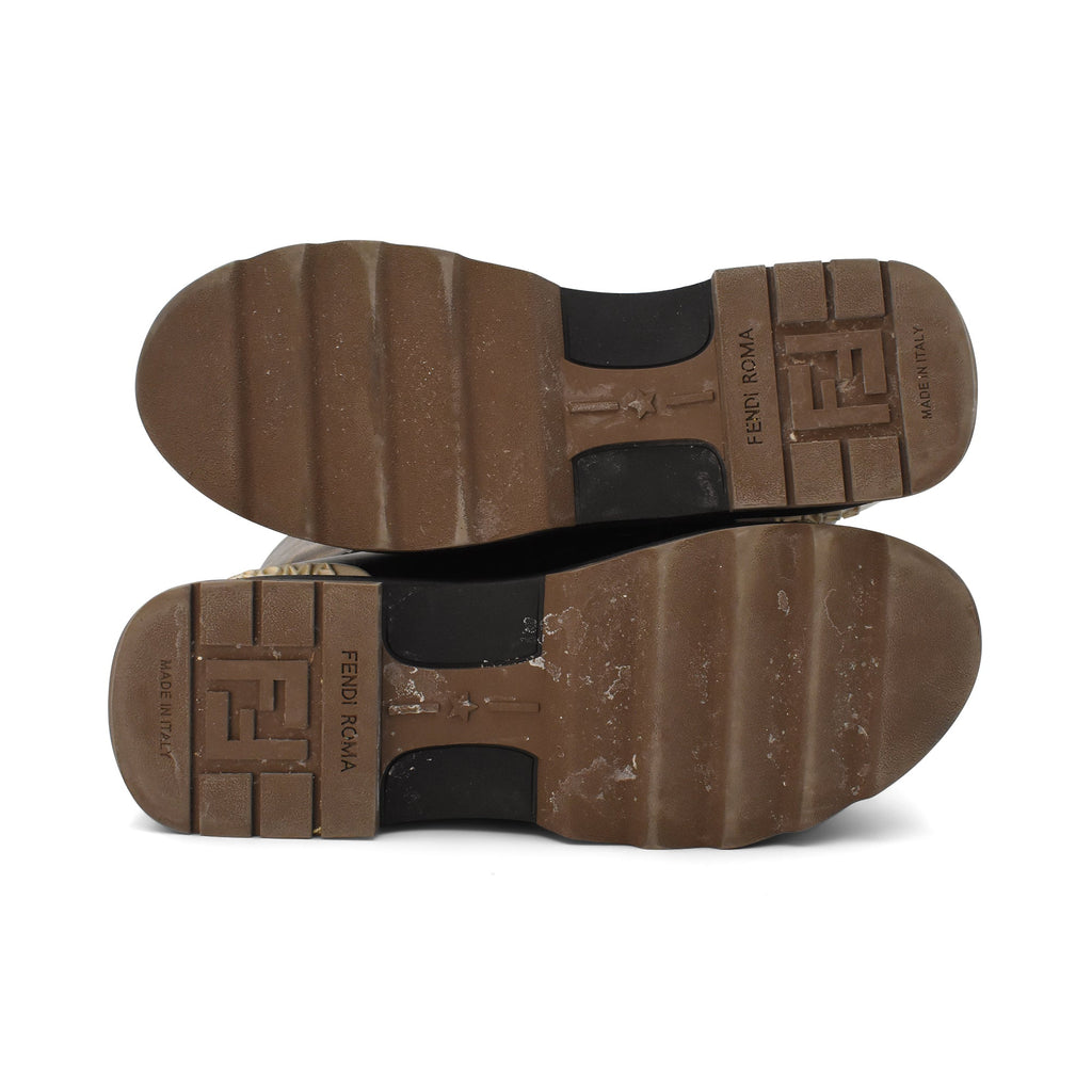 Fendi Zucca Snow Boots - Women's 37.5