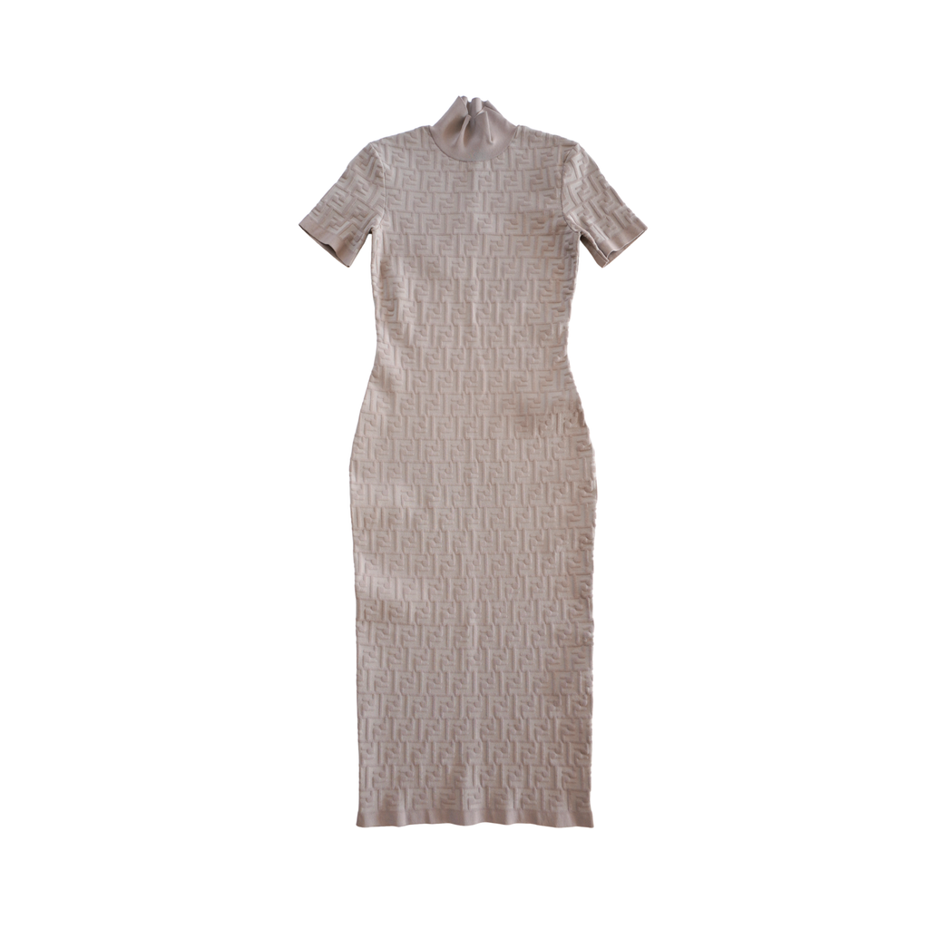 Fendi 'FF Monogram' Dress - Women's 36