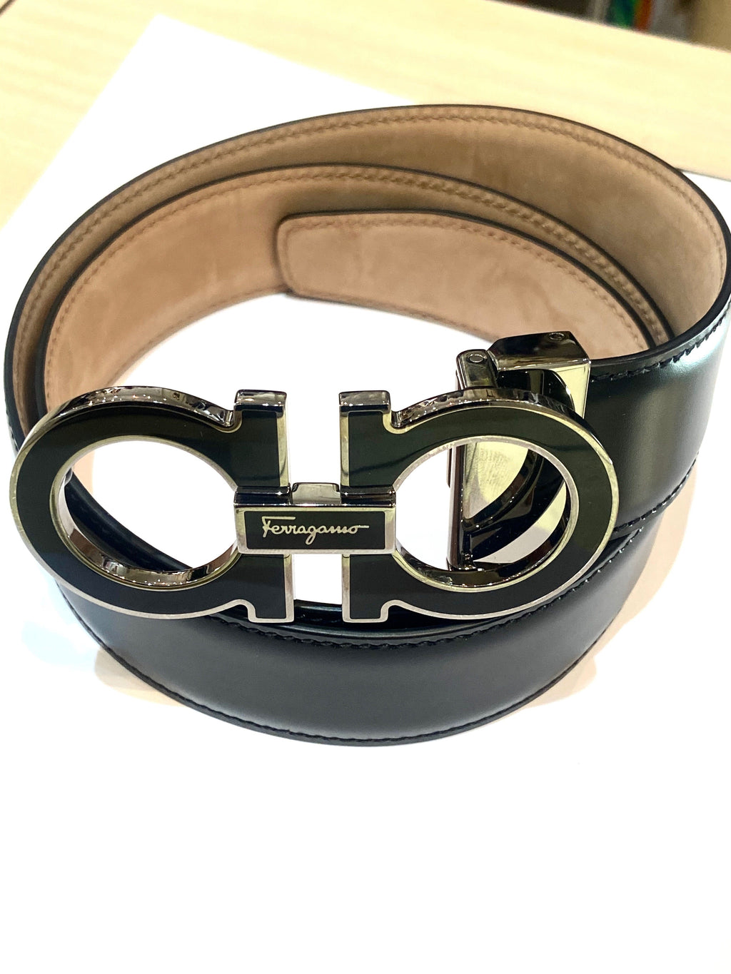 SALVATORE FERRAGAMO GANCINI BELT