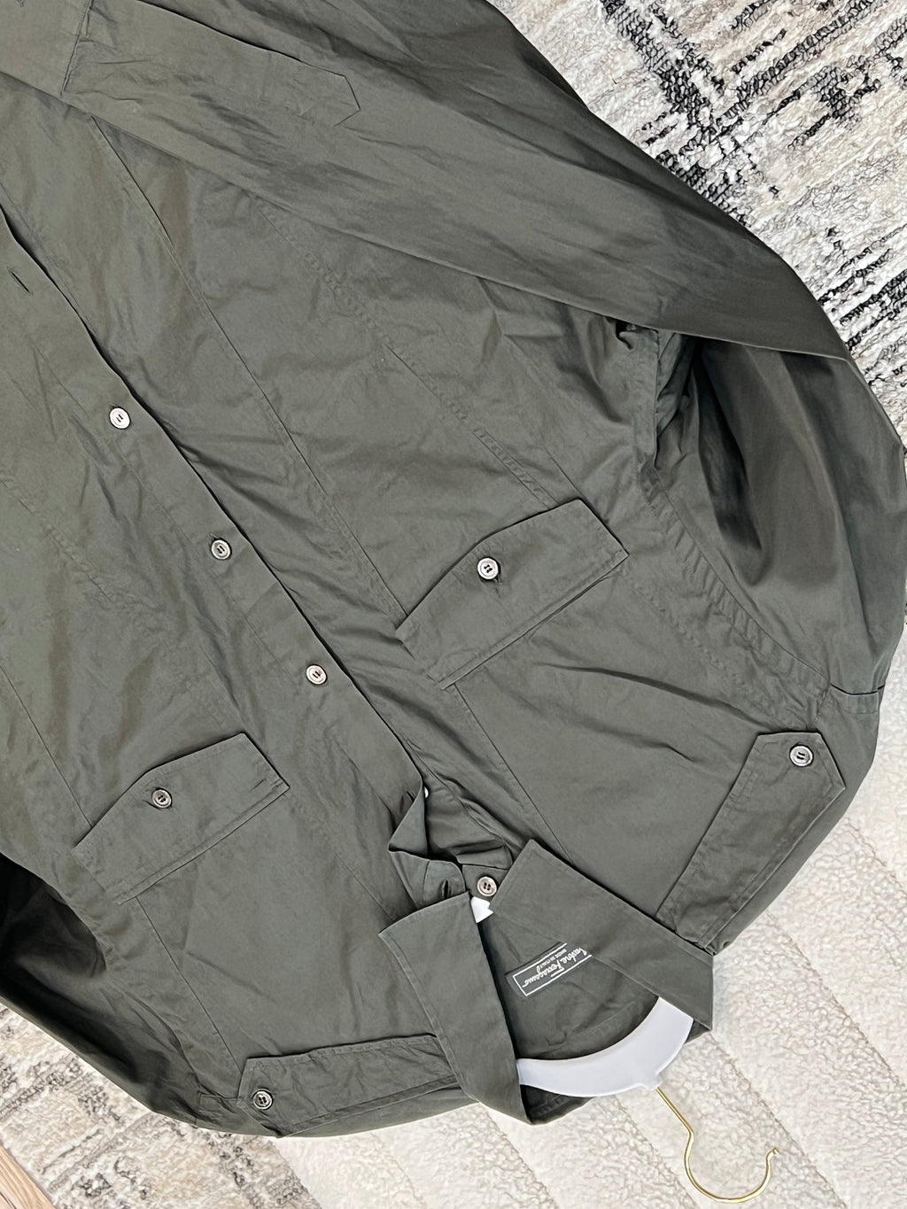 SALVATORE FERRAGAMO BUTTON DOWN SHIRT