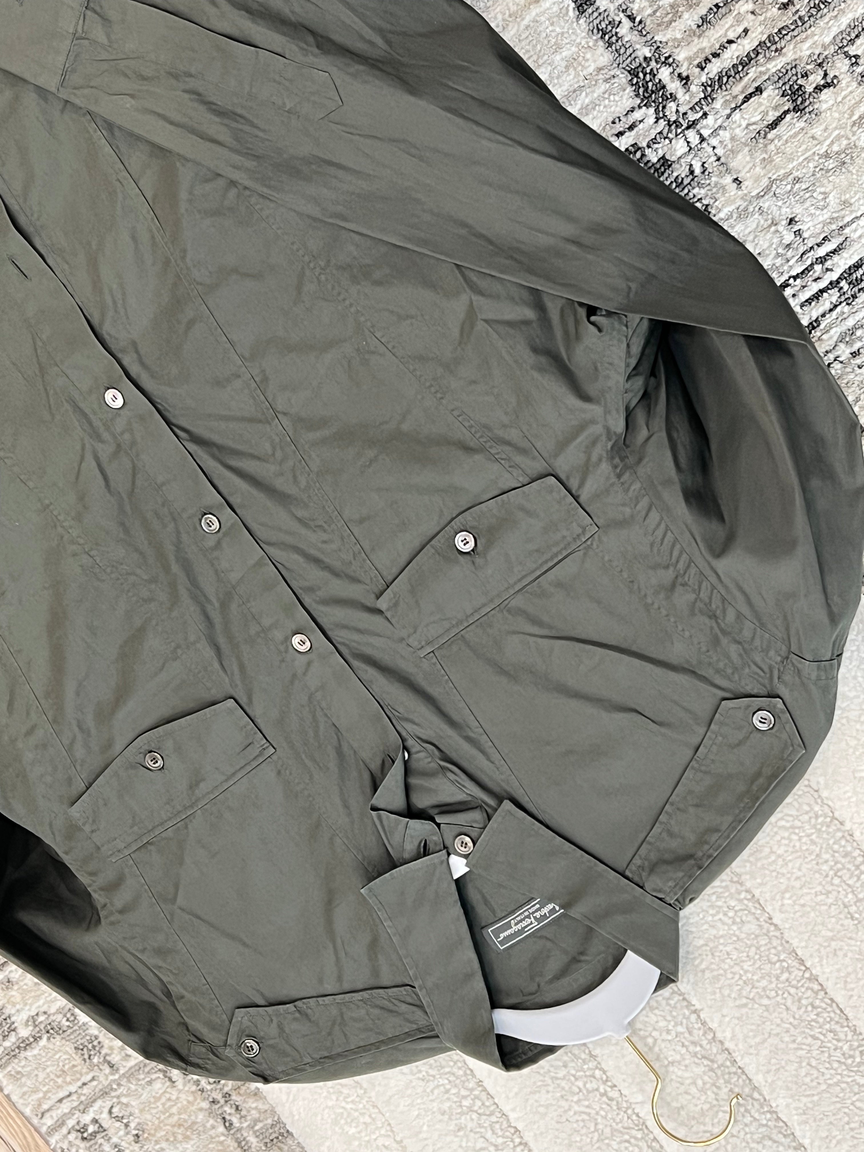 SALVATORE FERRAGAMO BUTTON DOWN SHIRT