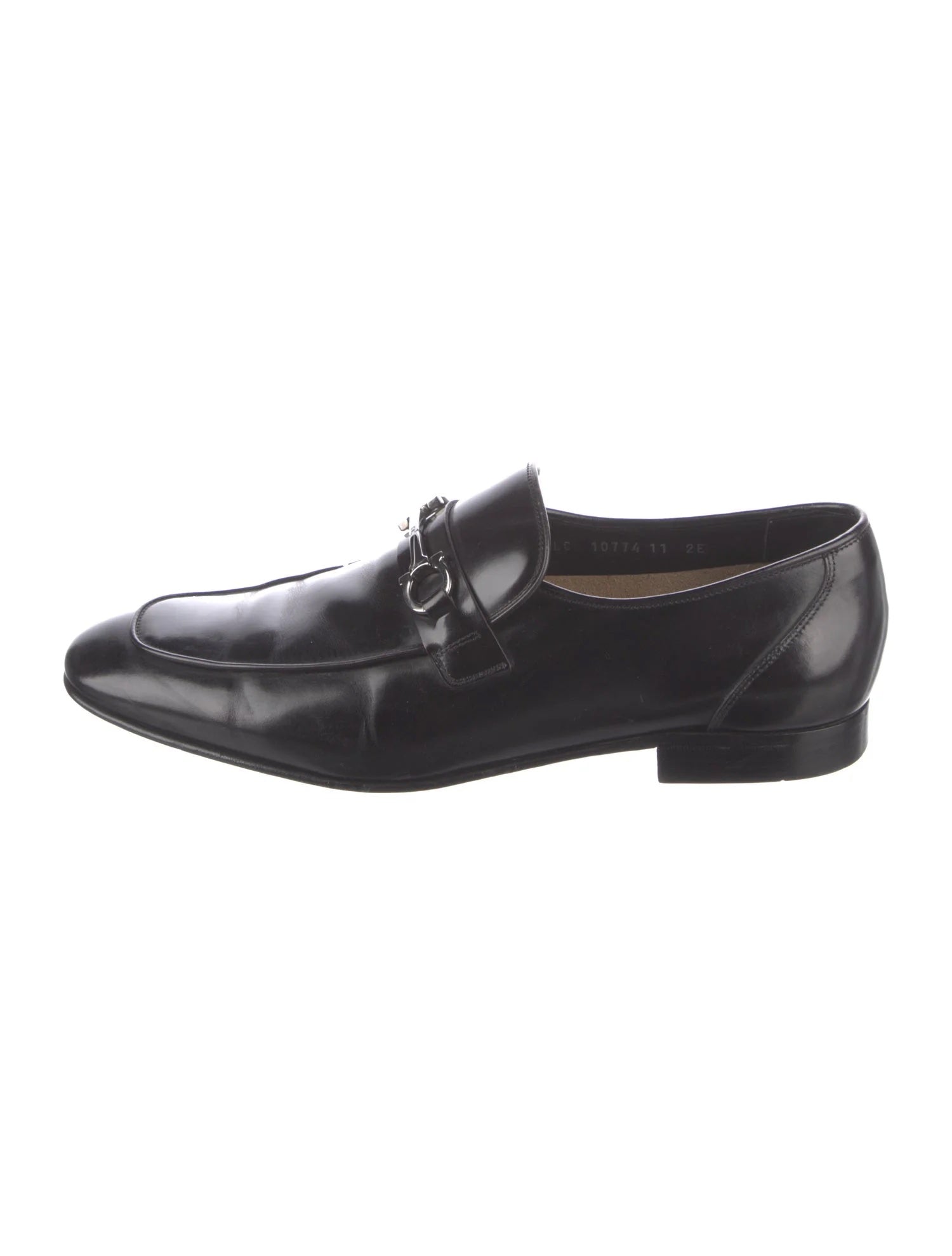 SALVATORE FERRAGAMO PAVIA GANCINI LEATHER LOAFERS