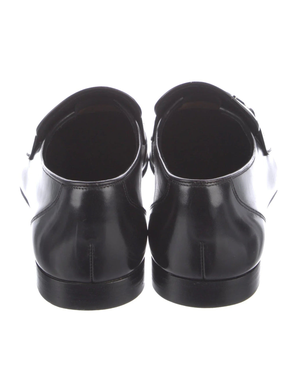 SALVATORE FERRAGAMO PAVIA GANCINI LEATHER LOAFERS