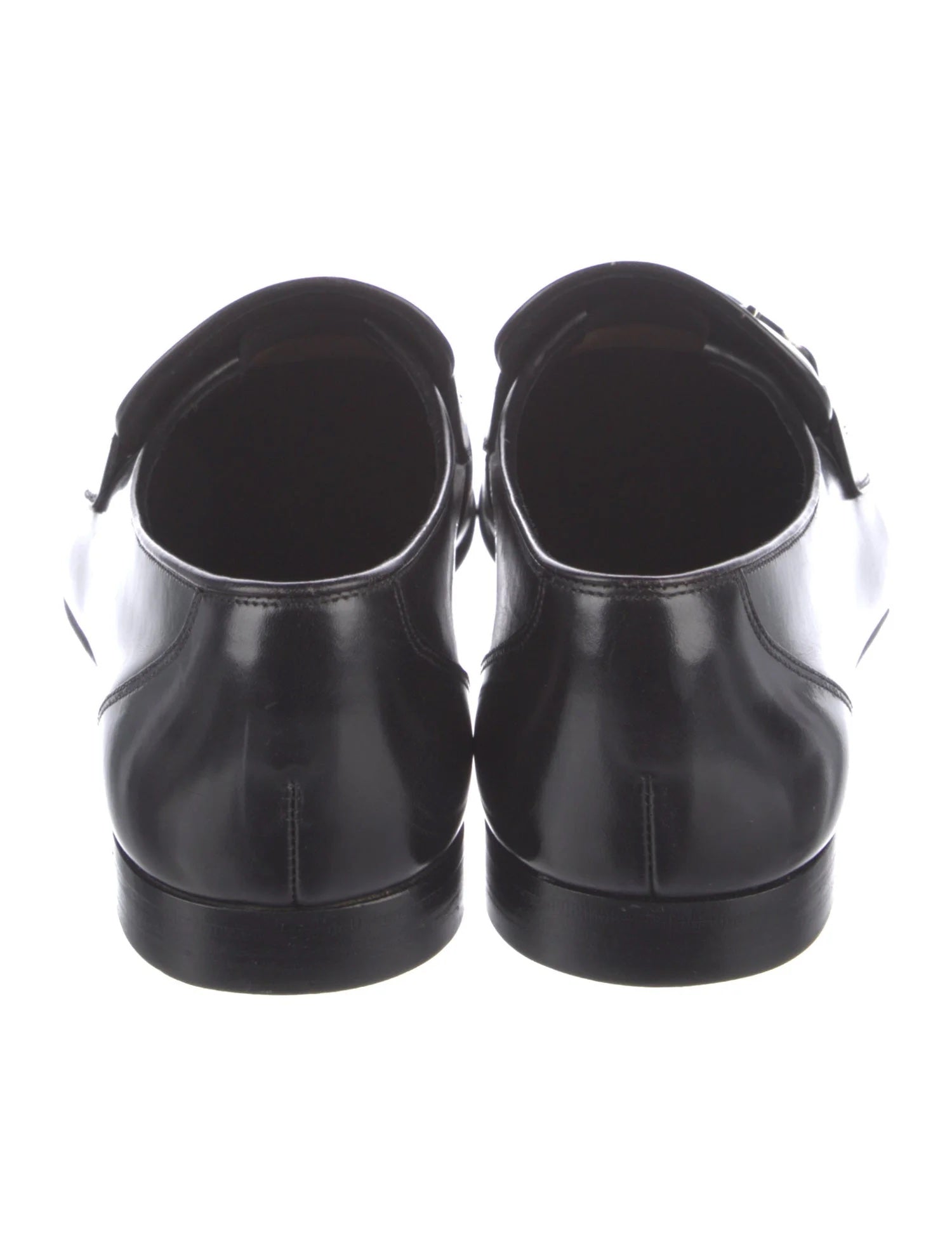 SALVATORE FERRAGAMO PAVIA GANCINI LEATHER LOAFERS