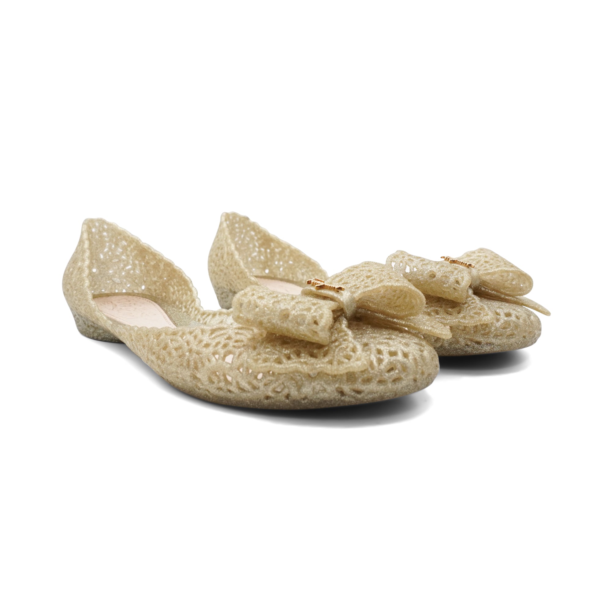 Salvatore Ferragamo 'Nilly' Jelly Flats - Women's 8