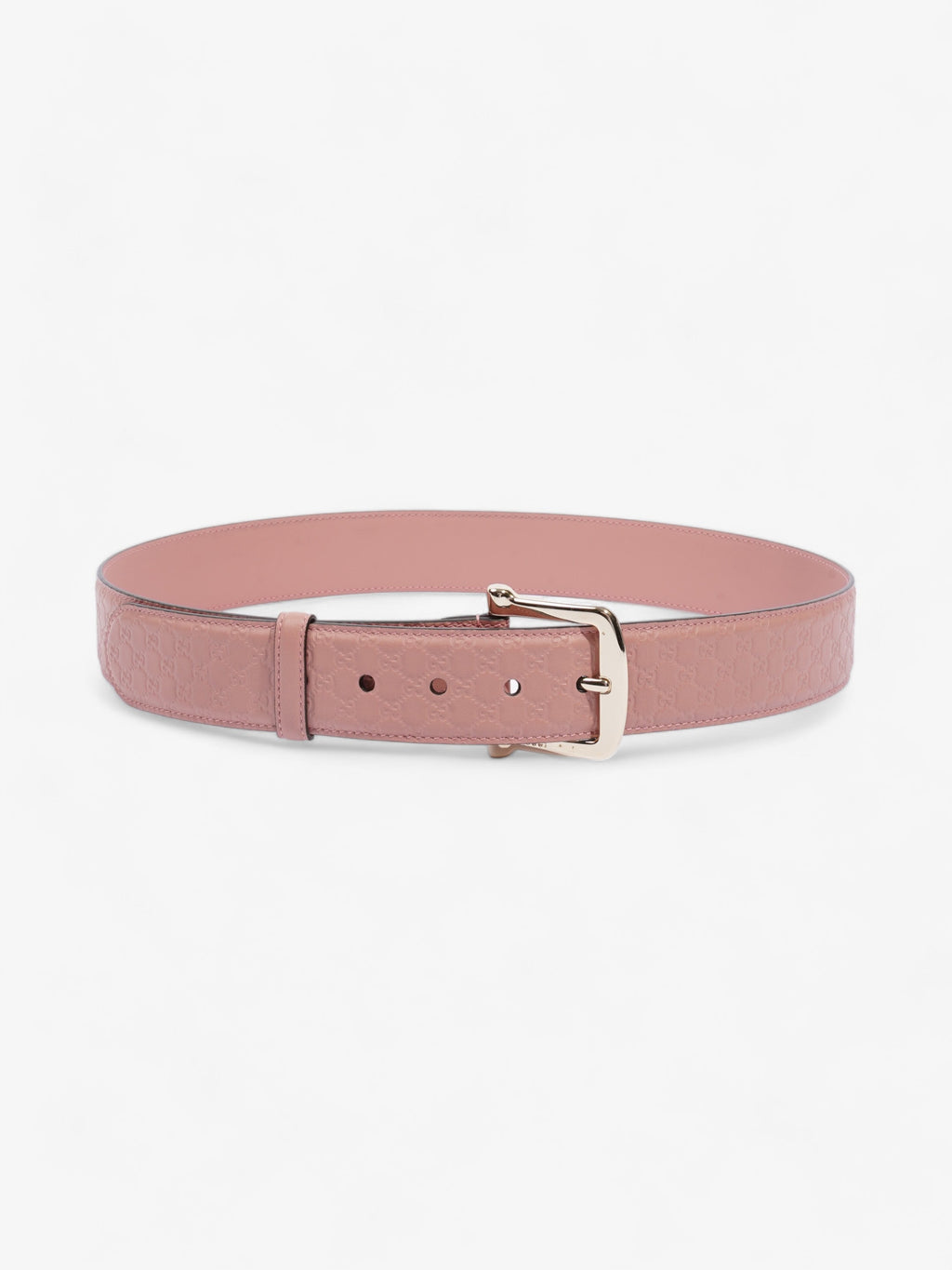 Gucci Buckle Belt Pink Leather 90cm 36"