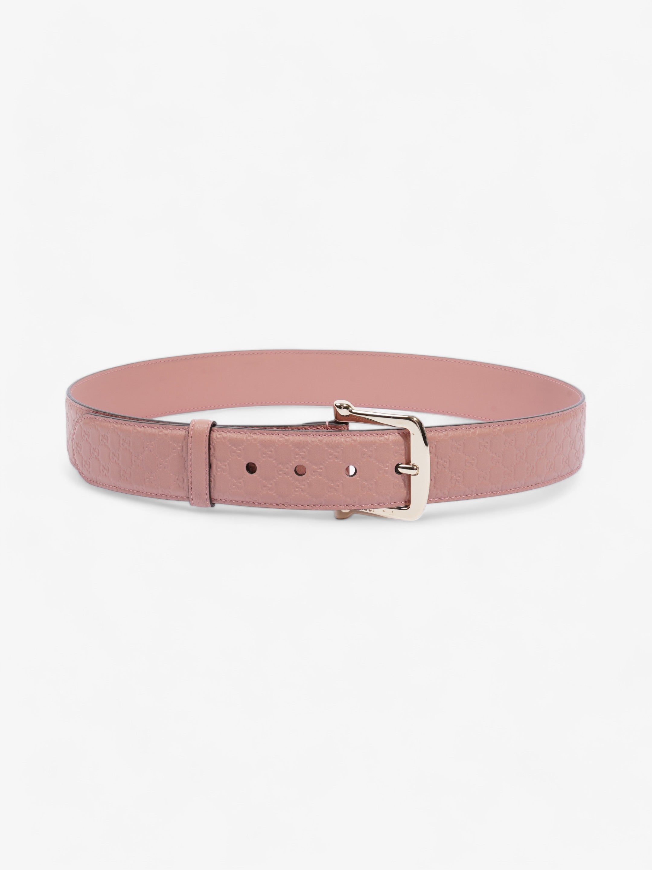 Gucci Buckle Belt Pink Leather 90cm 36"