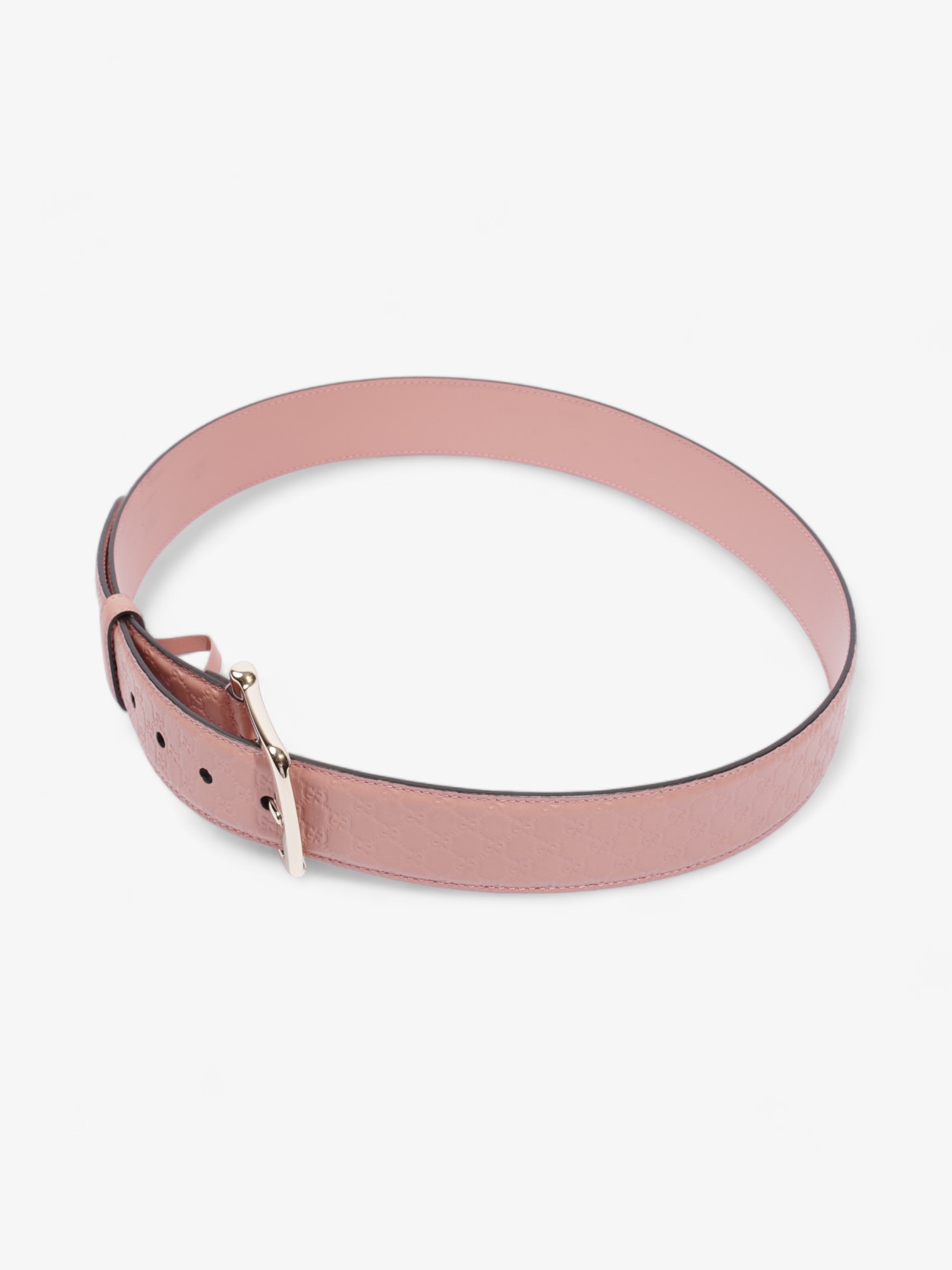 Gucci Buckle Belt Pink Leather 90cm 36"
