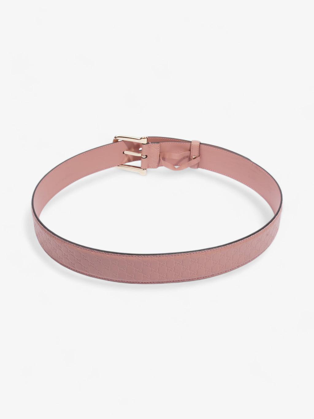 Gucci Buckle Belt Pink Leather 90cm 36"