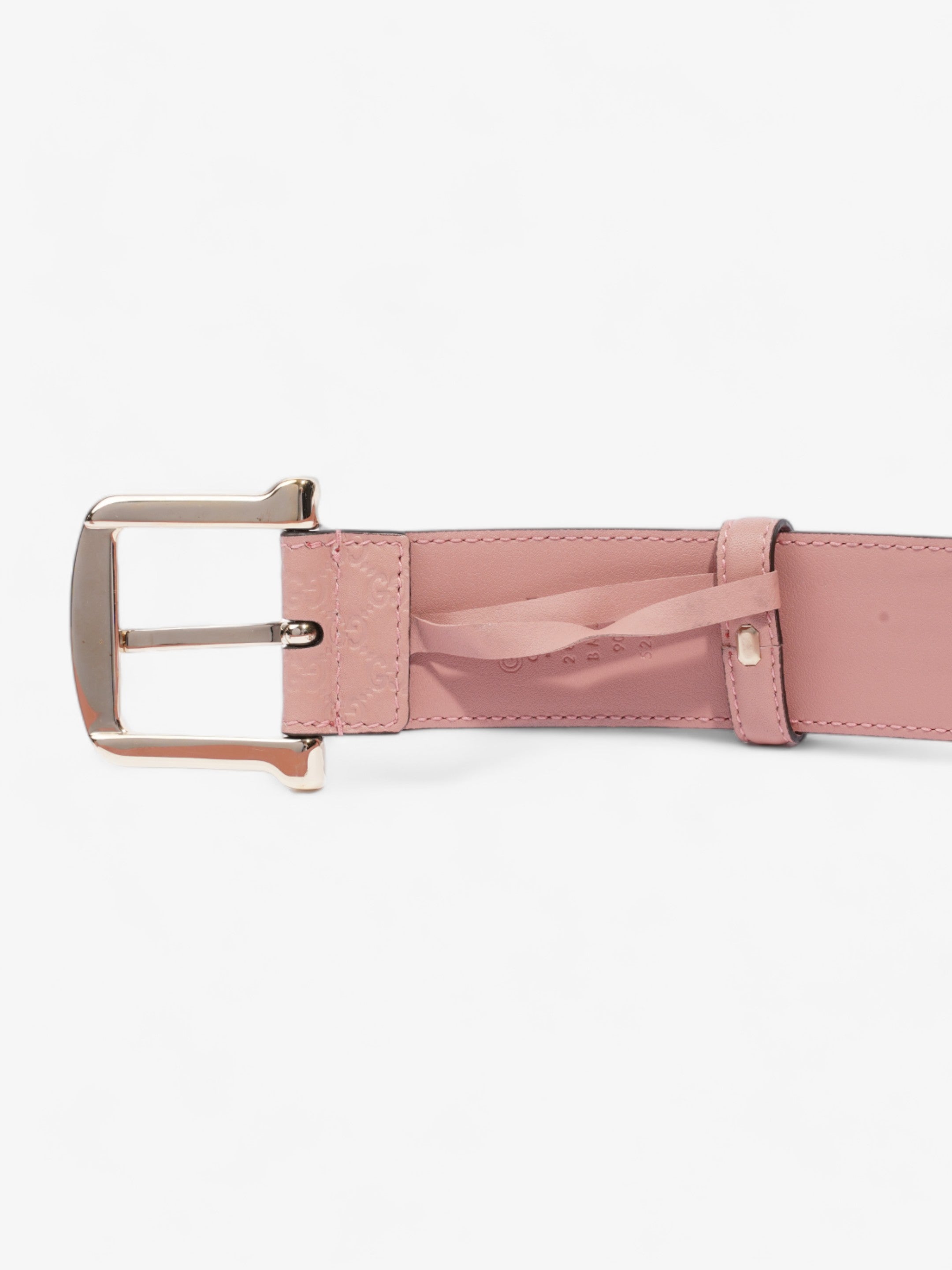Gucci Buckle Belt Pink Leather 90cm 36"