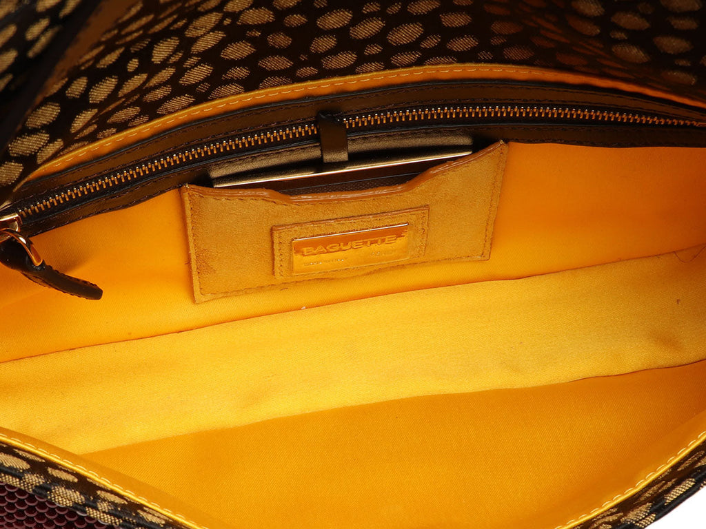 Fendi Multicolor Dots Baguette