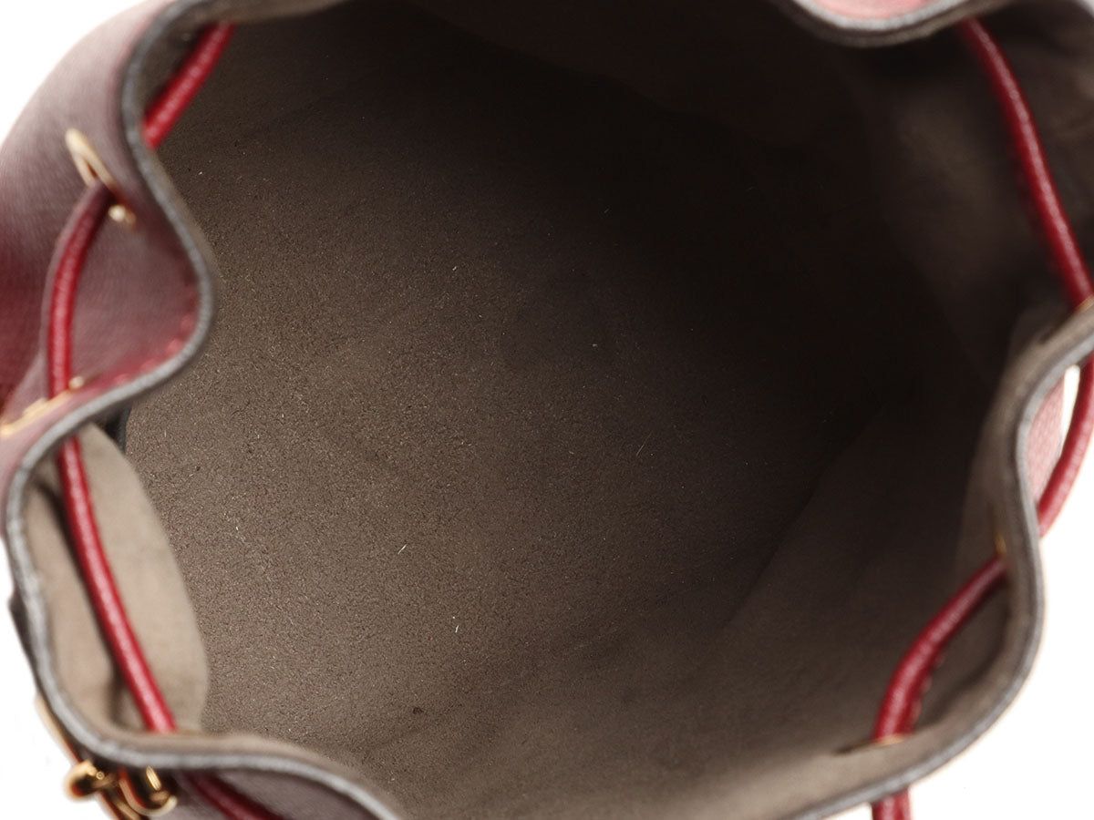 Fendi Mini Red Calfskin Mon Trésor