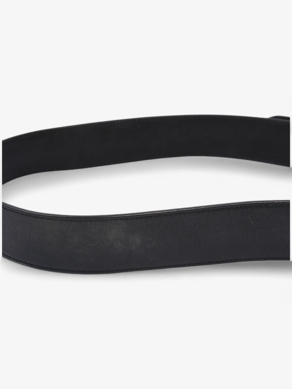 Gucci GG Marmont Wide Belt Black / Gold Leather 80cm / 32"