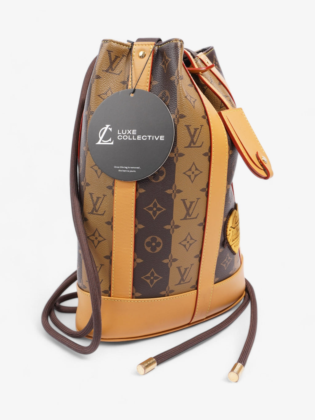 Louis Vuitton x Nigo Brown Randonnee Backpack Monogram / Monogram Reverse Coated Canvas