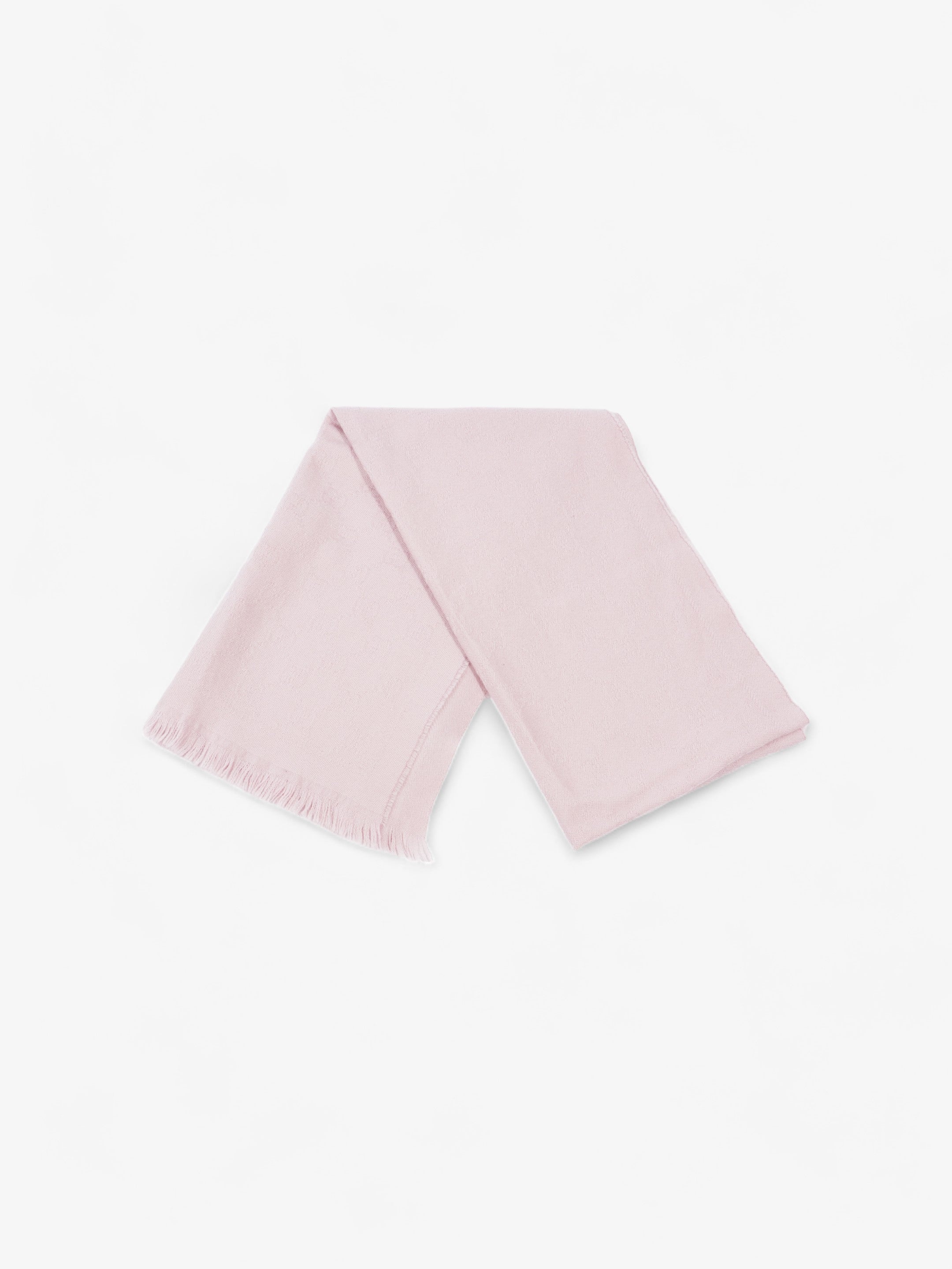 Gucci GG Scarf Pink Wool