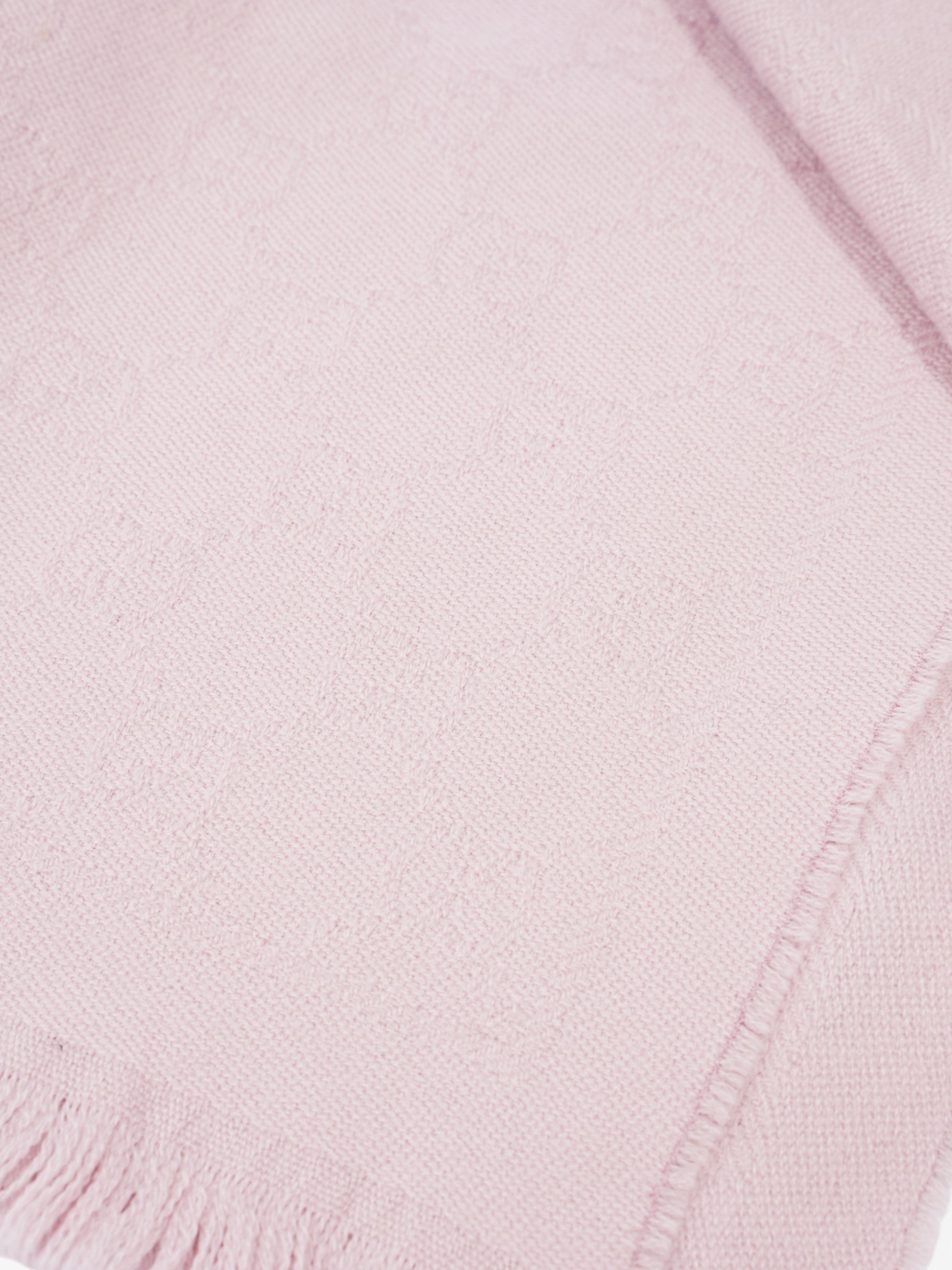Gucci GG Scarf Pink Wool