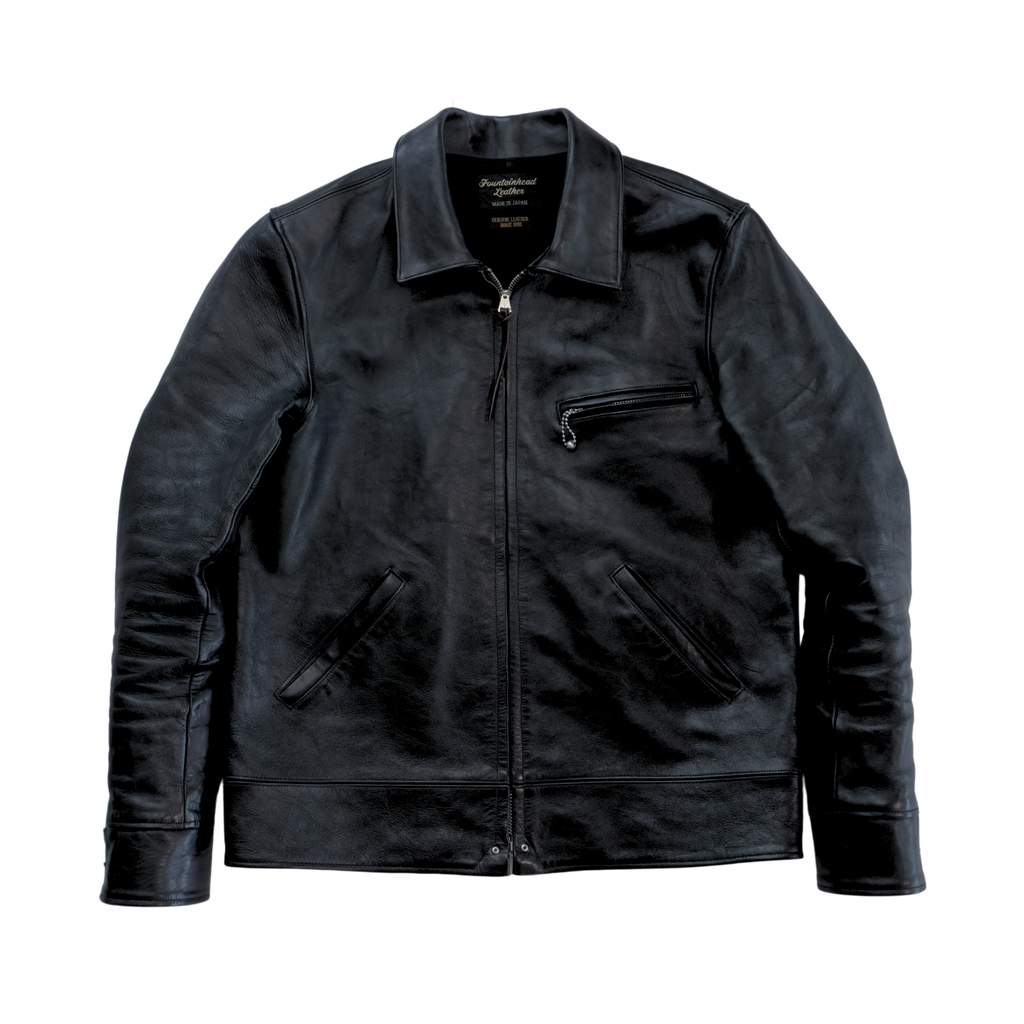 Fountainhead Leather Moto Jacket - Men's 40