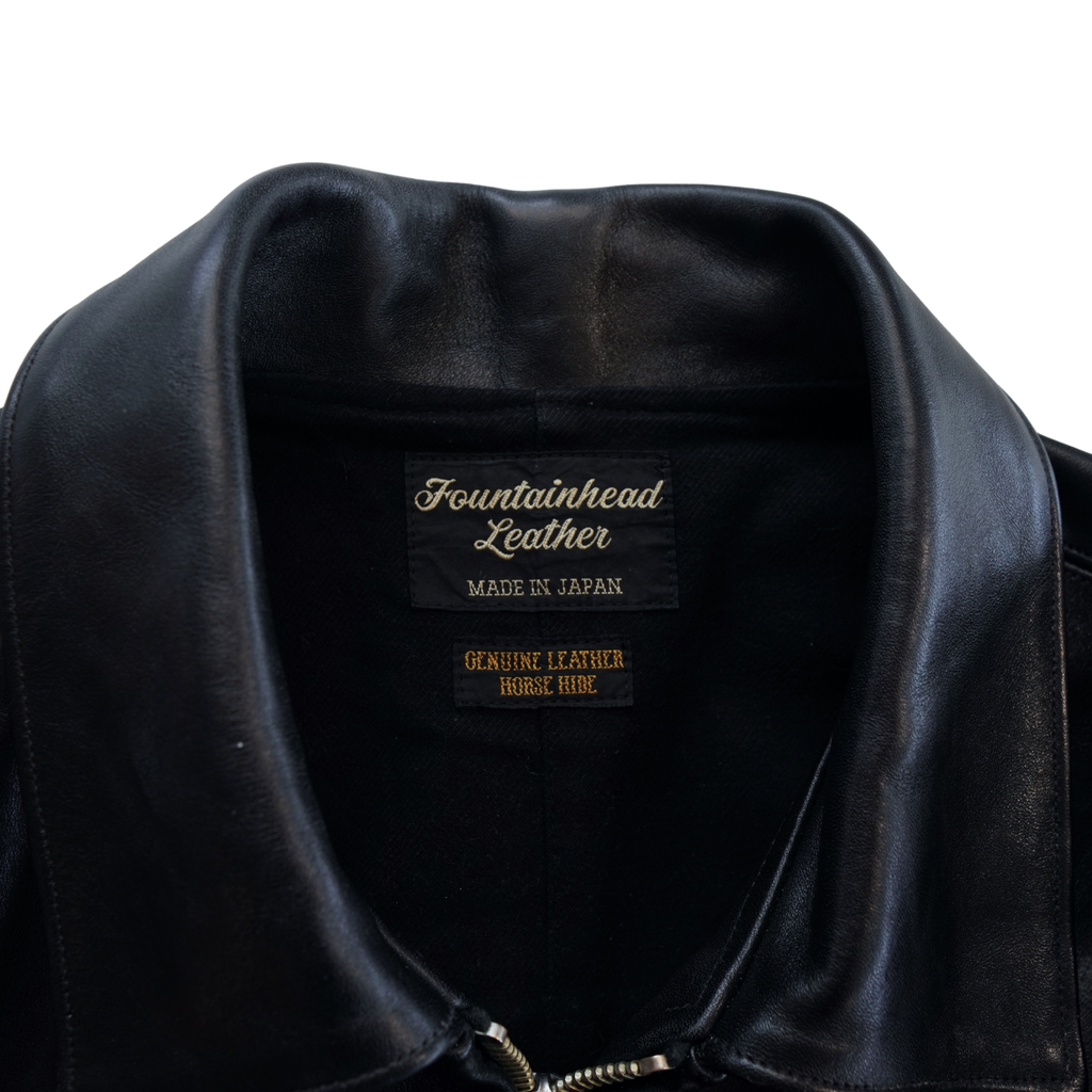 Fountainhead Leather Moto Jacket - Men's 40