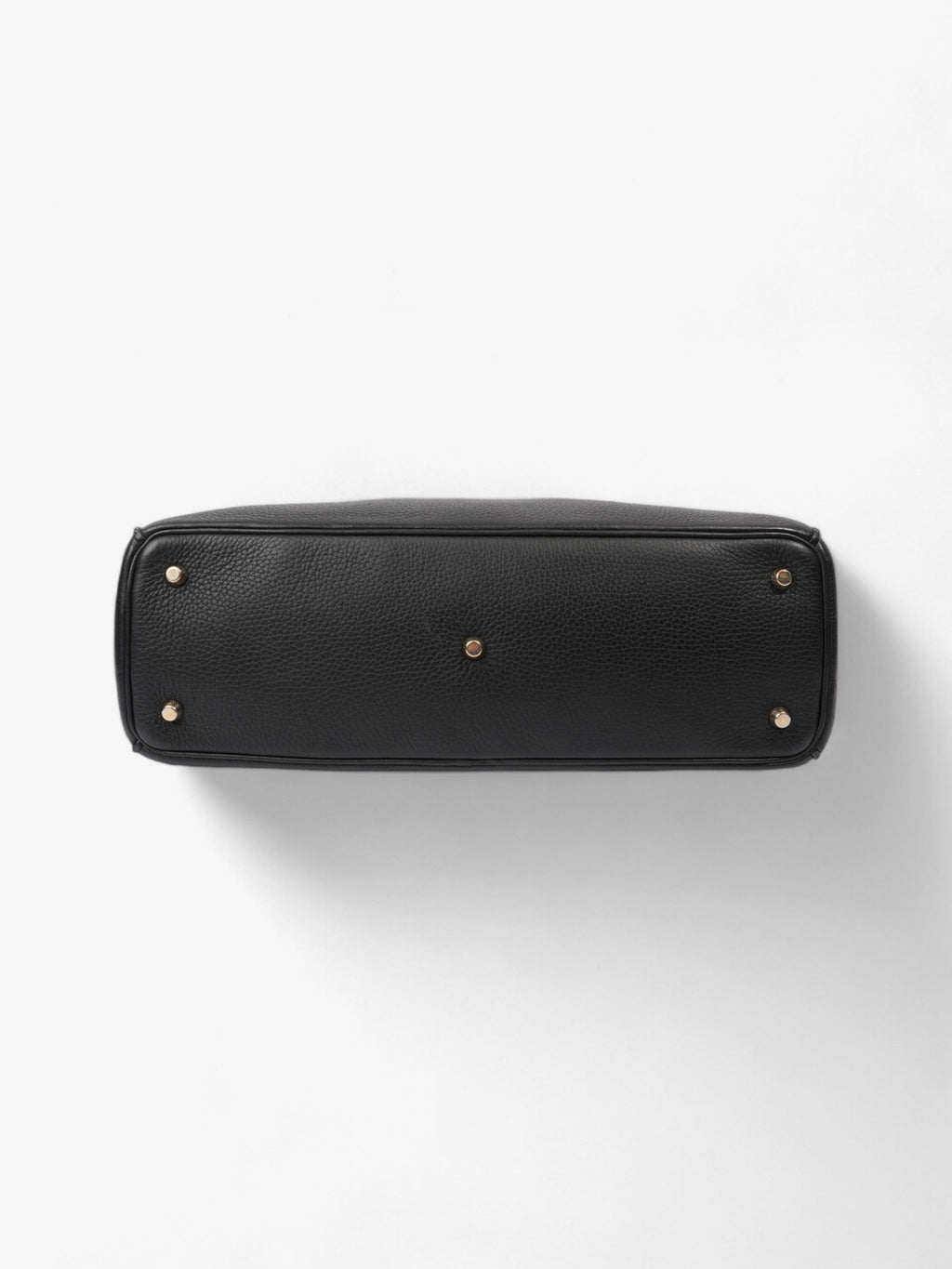 Christian Dior Diorissimo Satchel Black Calfskin Leather Large