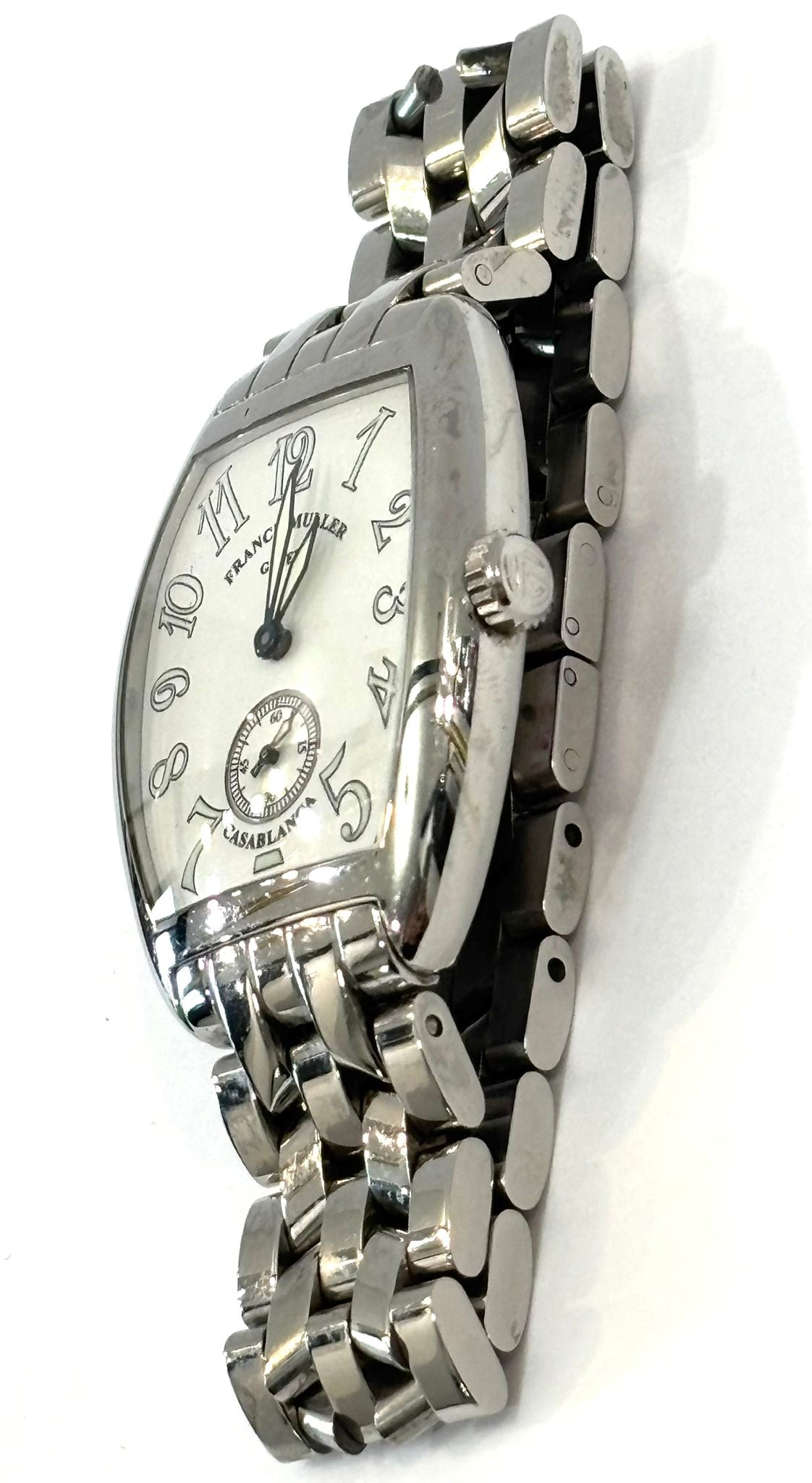 FRANCK MULLER CASABLANCA 7502 S6 STAINLESS STEEL WATCH